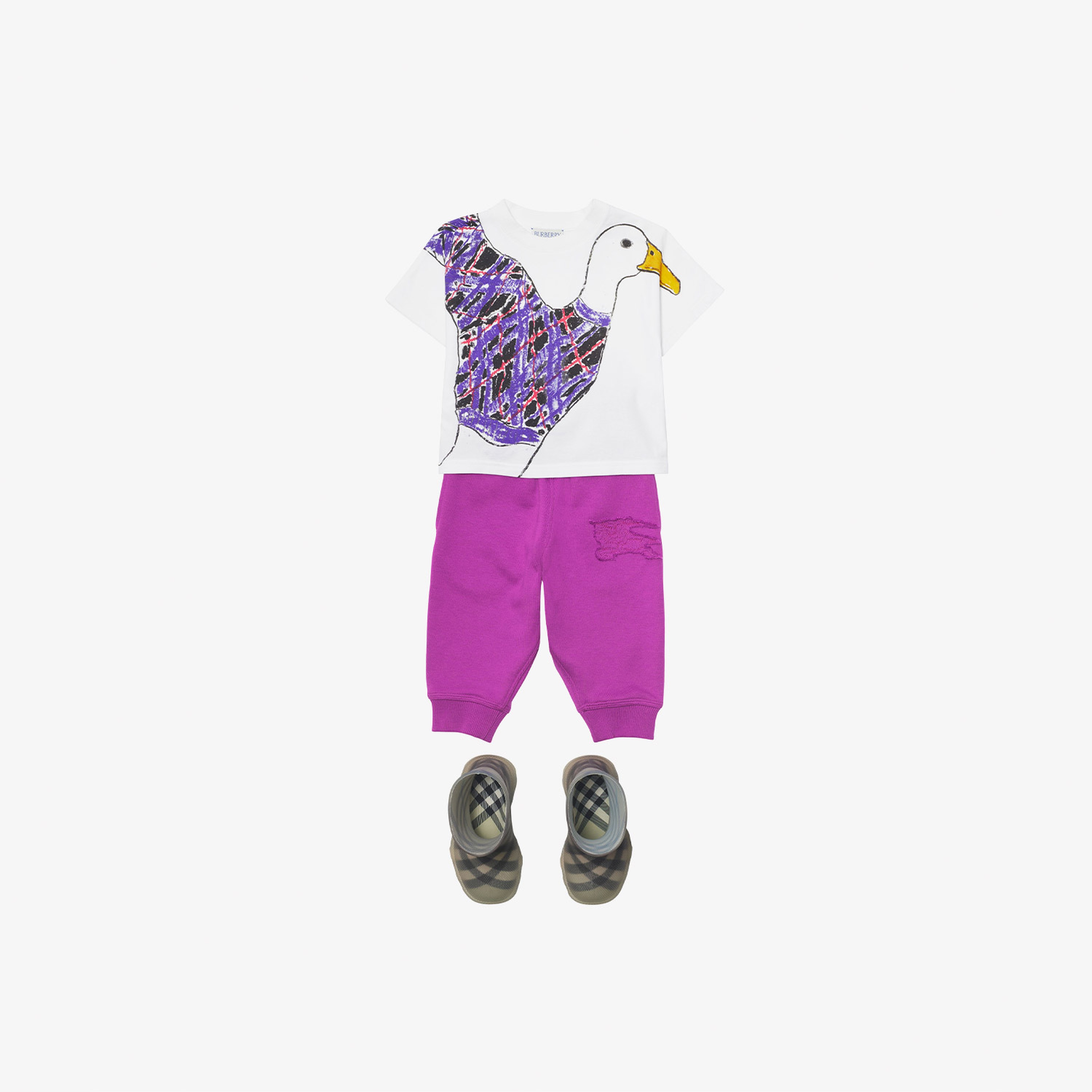 Çocuk Beyaz T-Shirt