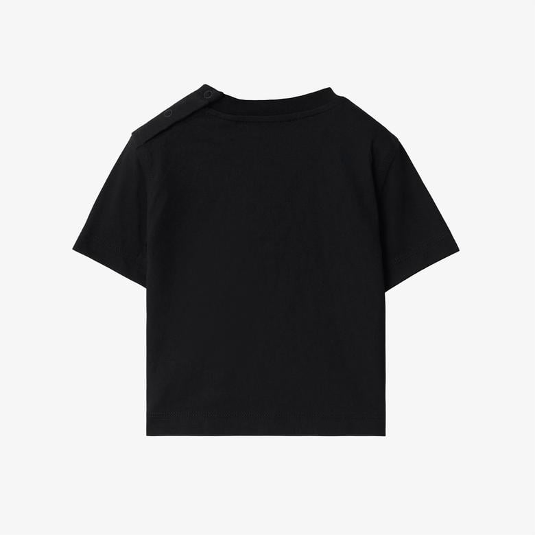 Burberry Çocuk Siyah T-Shirt