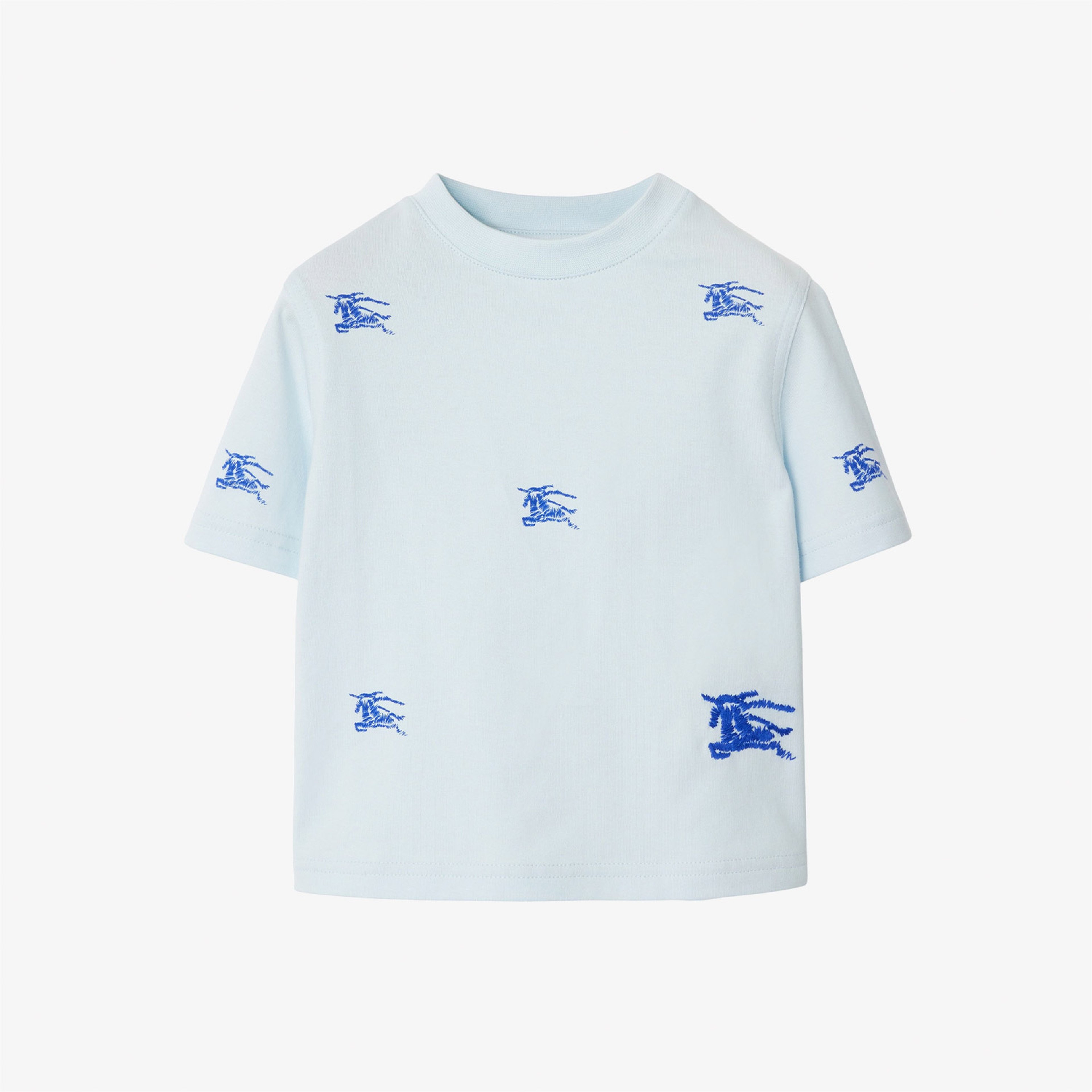 Burberry Çocuk Mavi T-Shirt