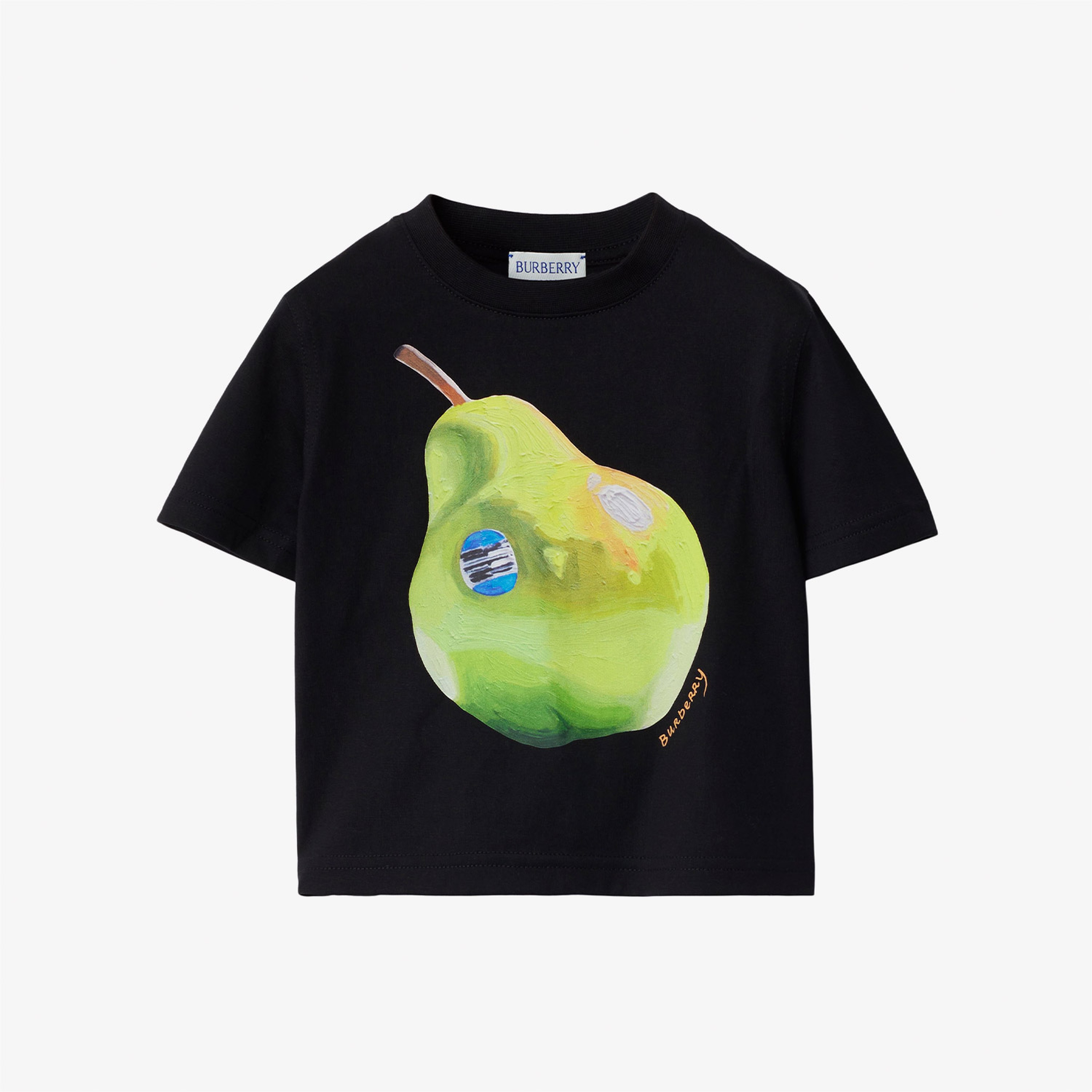 Burberry Çocuk Siyah T-Shirt