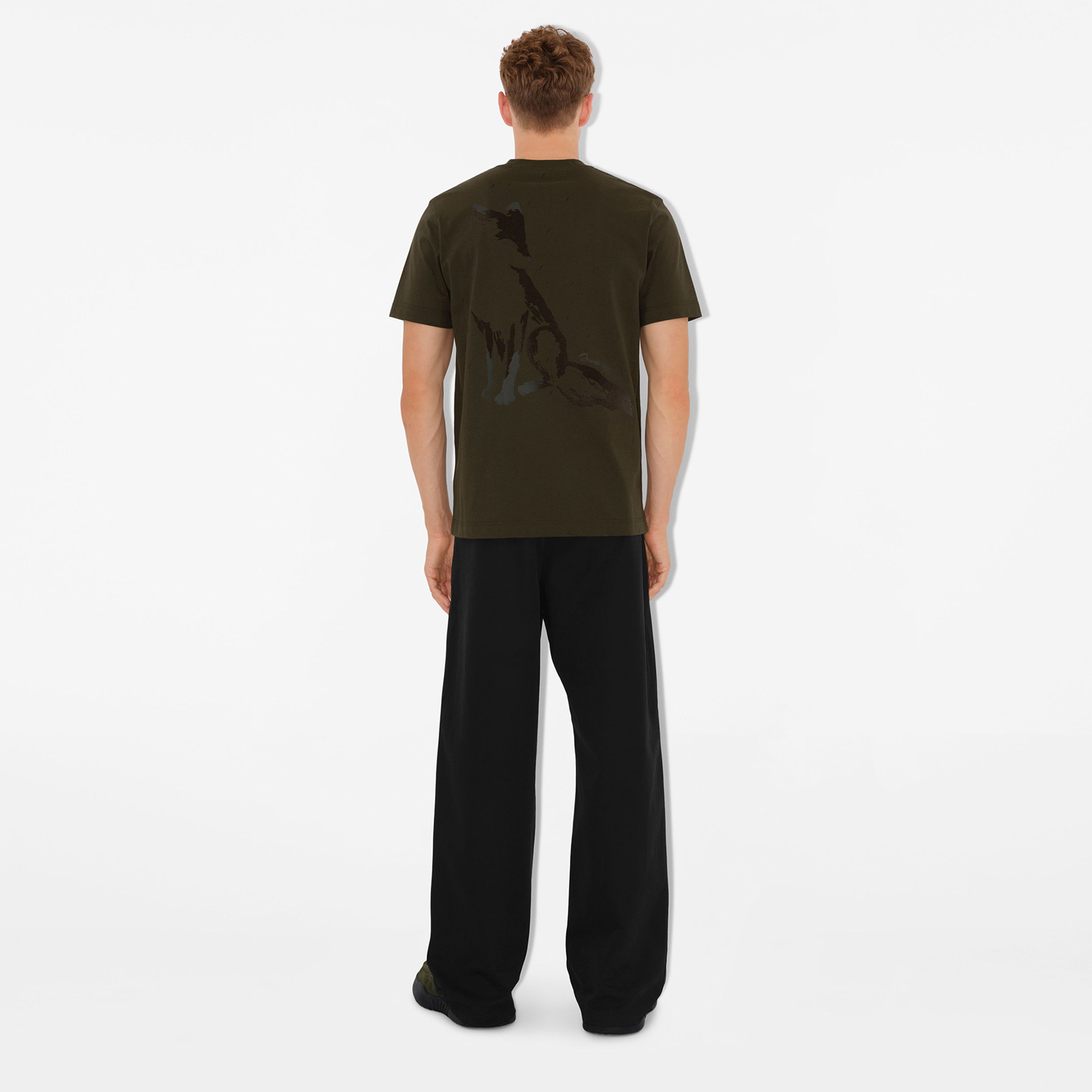 Burberry Erkek Bej T-Shirt