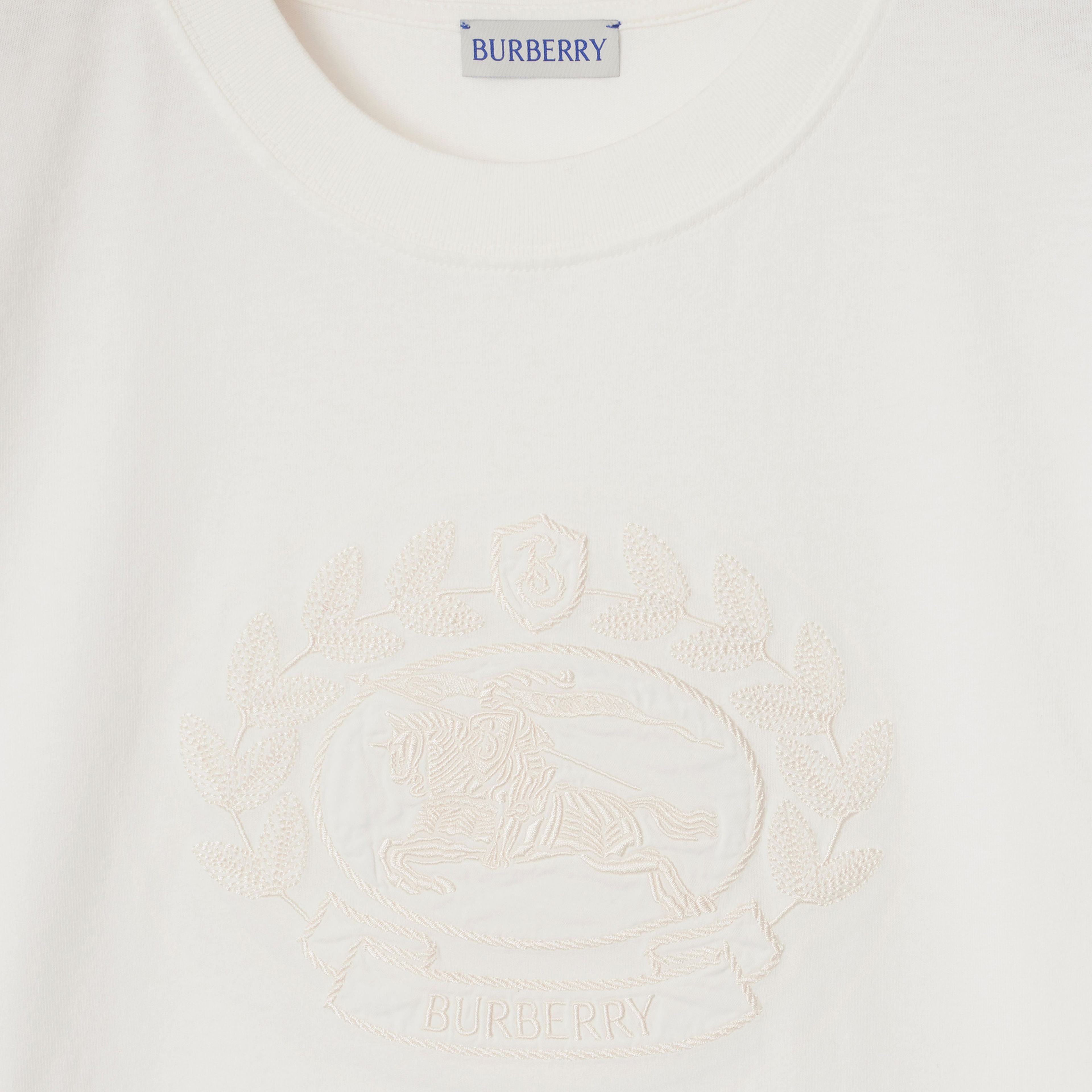 Burberry Kadın Beyaz T-Shirt