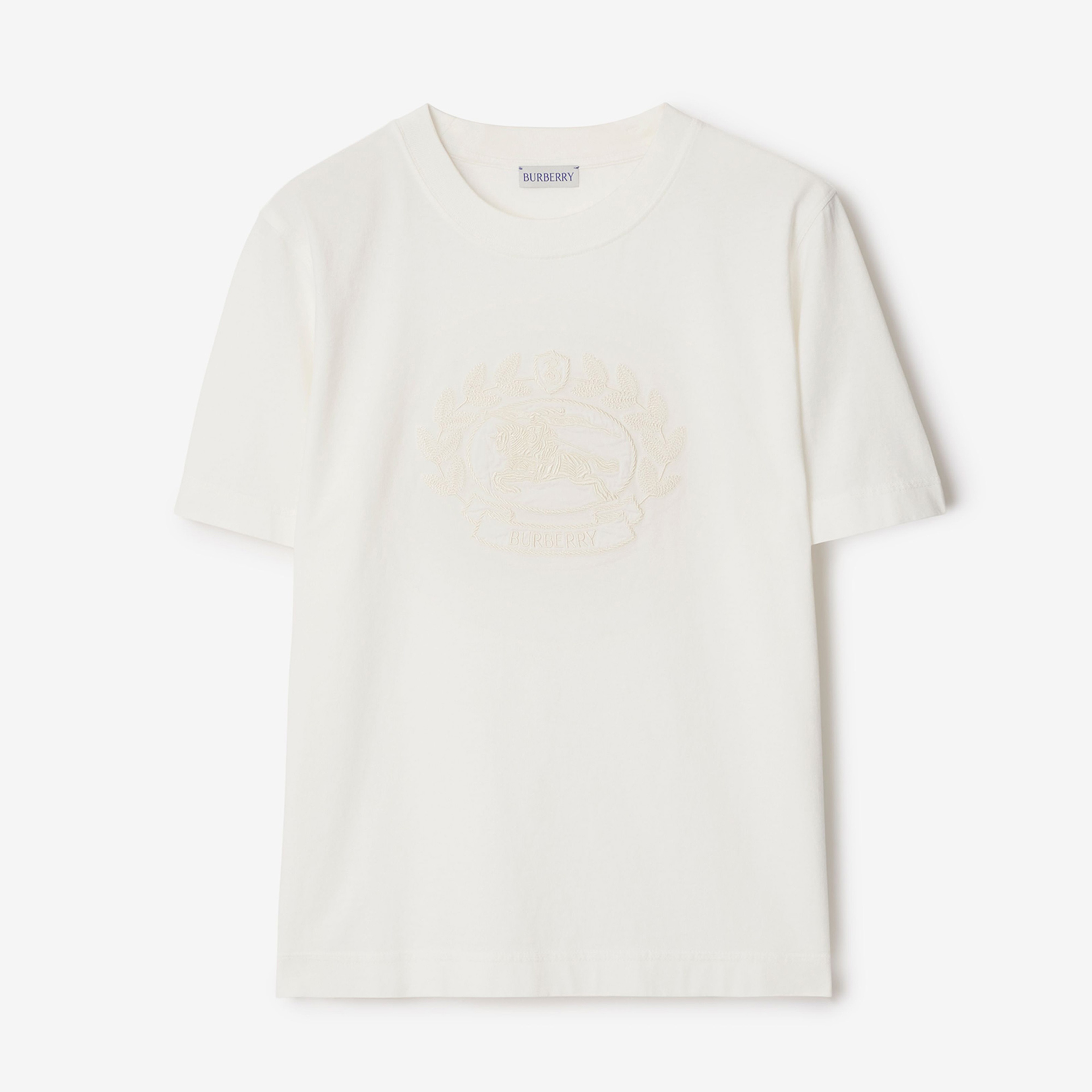 Burberry Kadın Beyaz T-Shirt