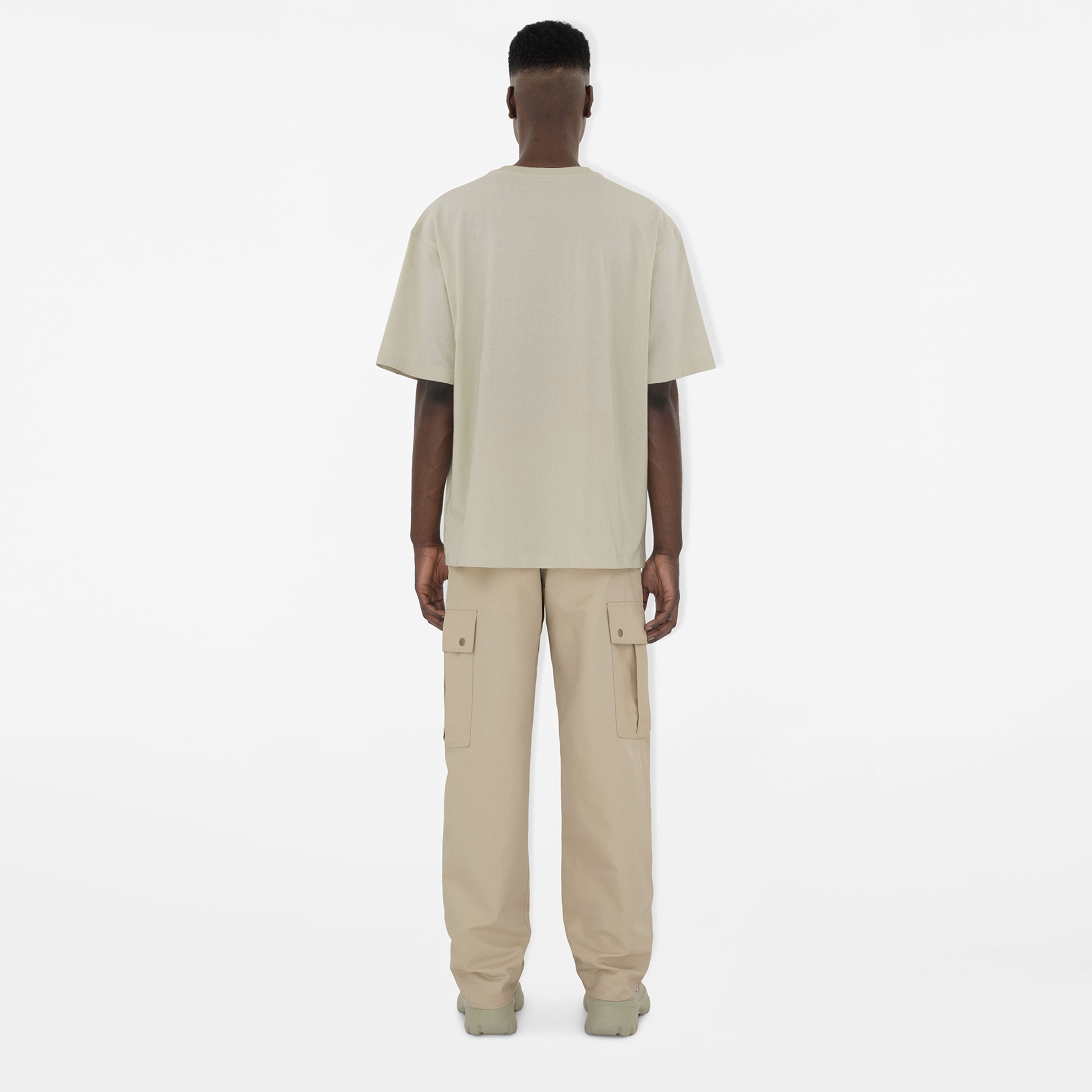 Burberry Erkek Gri T-Shirt