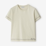 Burberry Kadın Gri T-Shirt