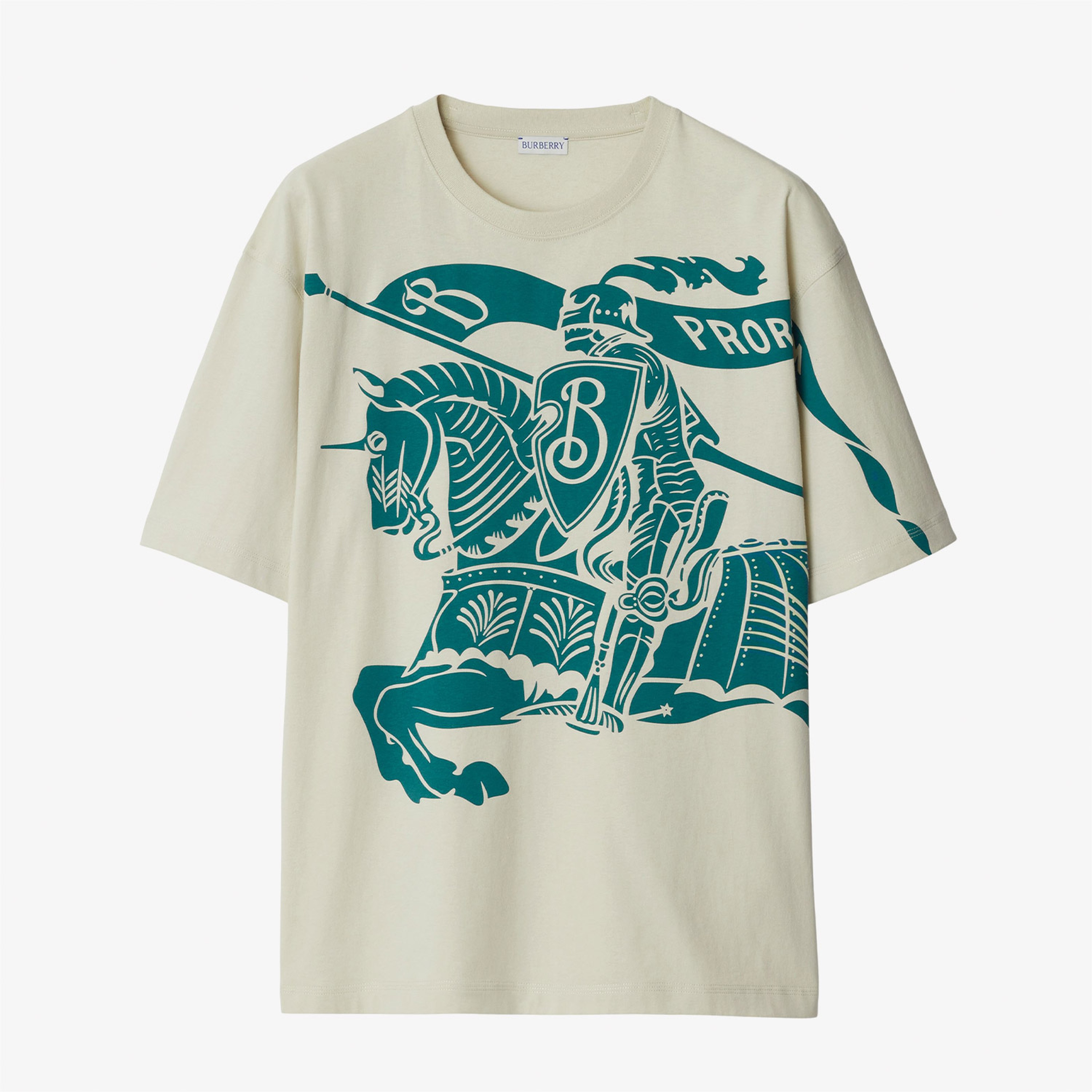Burberry Erkek Gri T-Shirt
