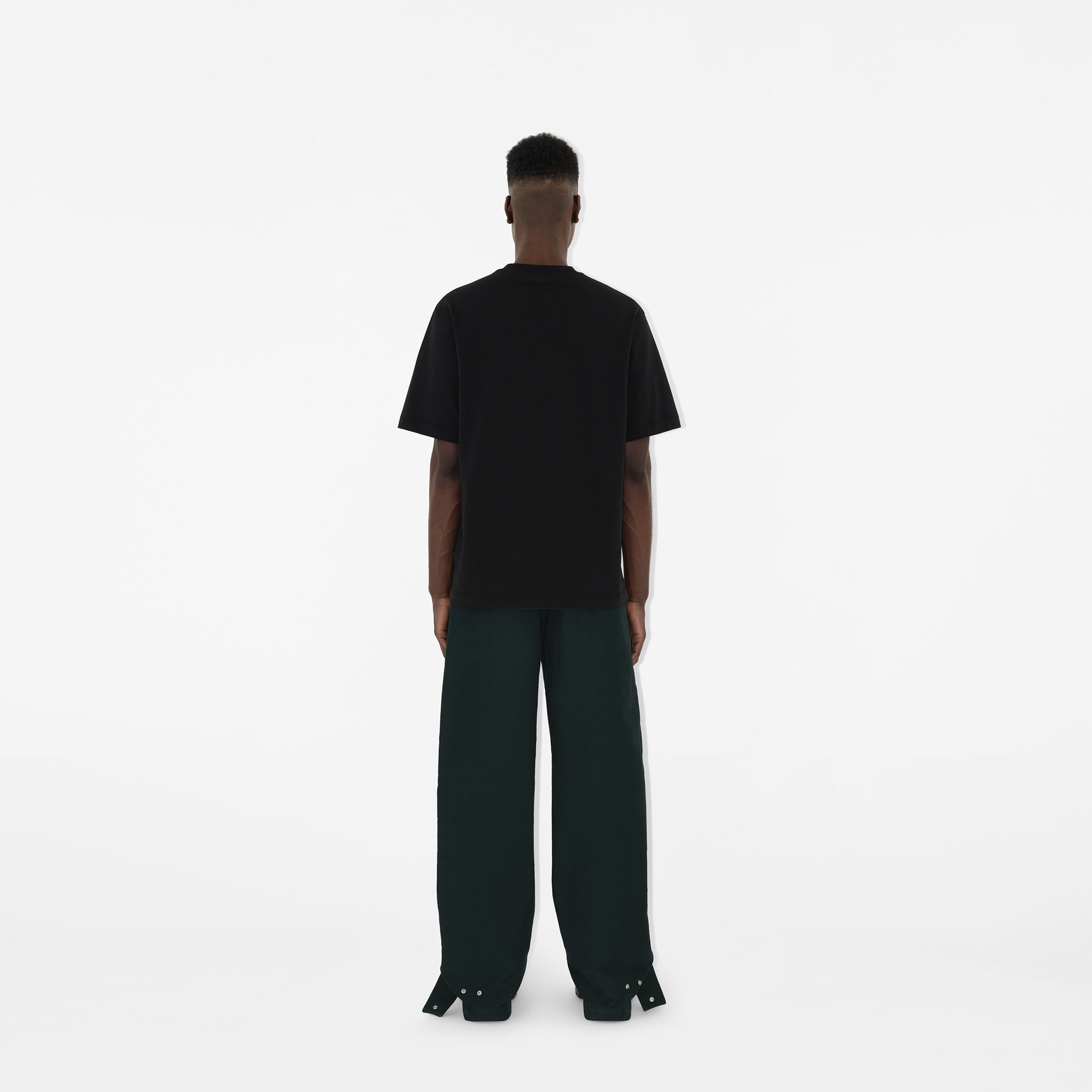 Burberry Erkek Siyah T-Shirt
