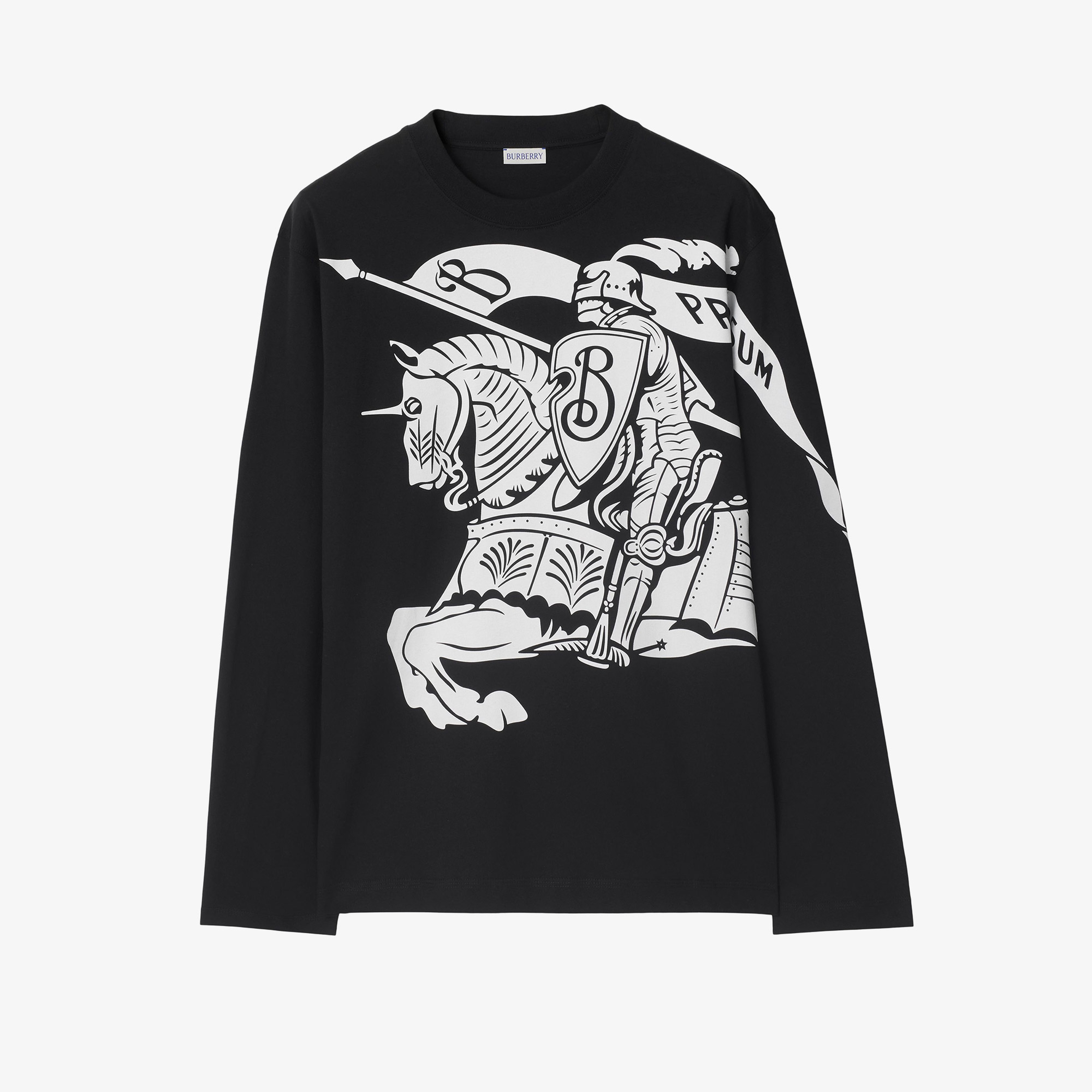 Burberry Erkek Siyah T-Shirt