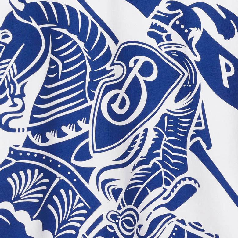 Burberry Kadın Beyaz T-Shirt