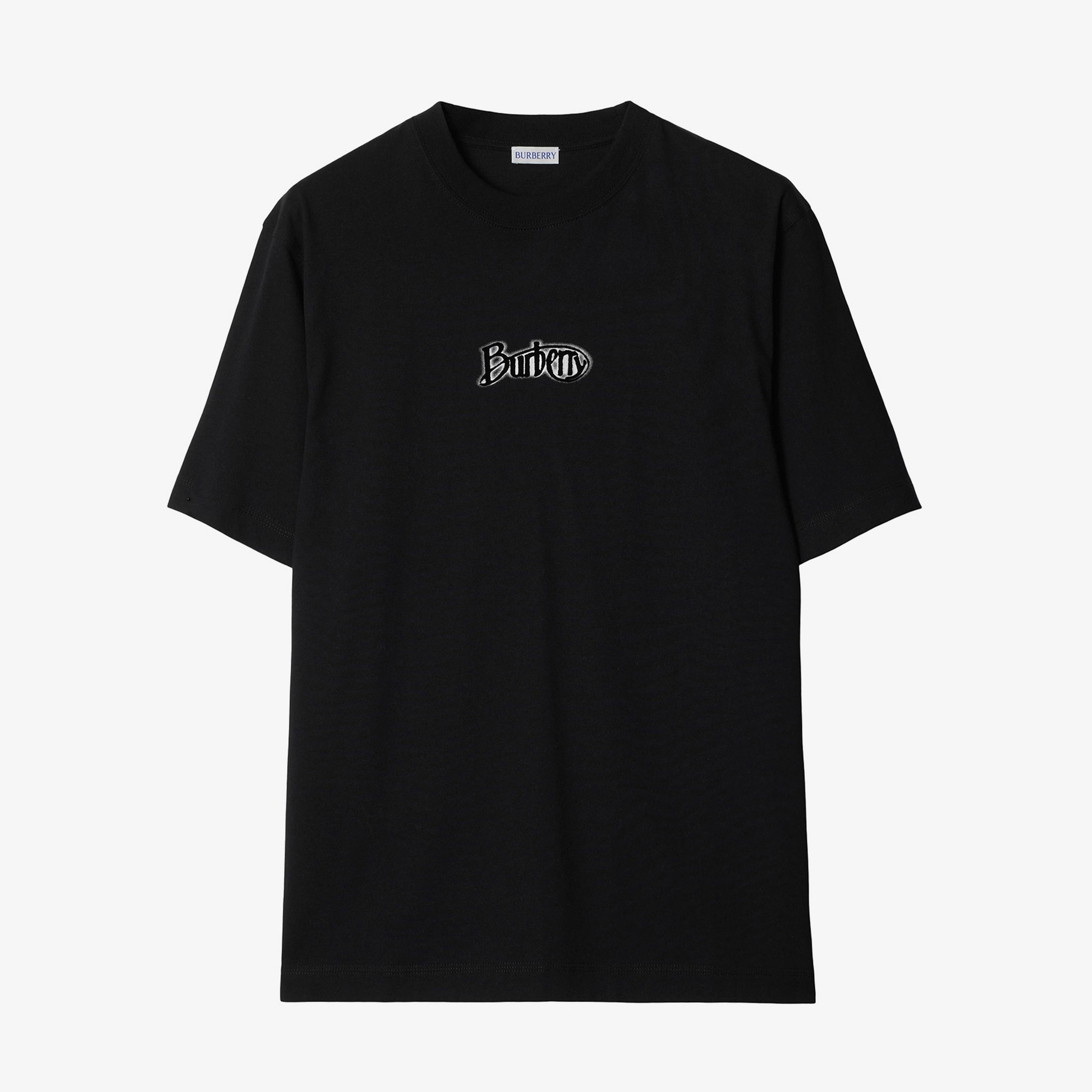 Burberry Erkek Siyah T-Shirt