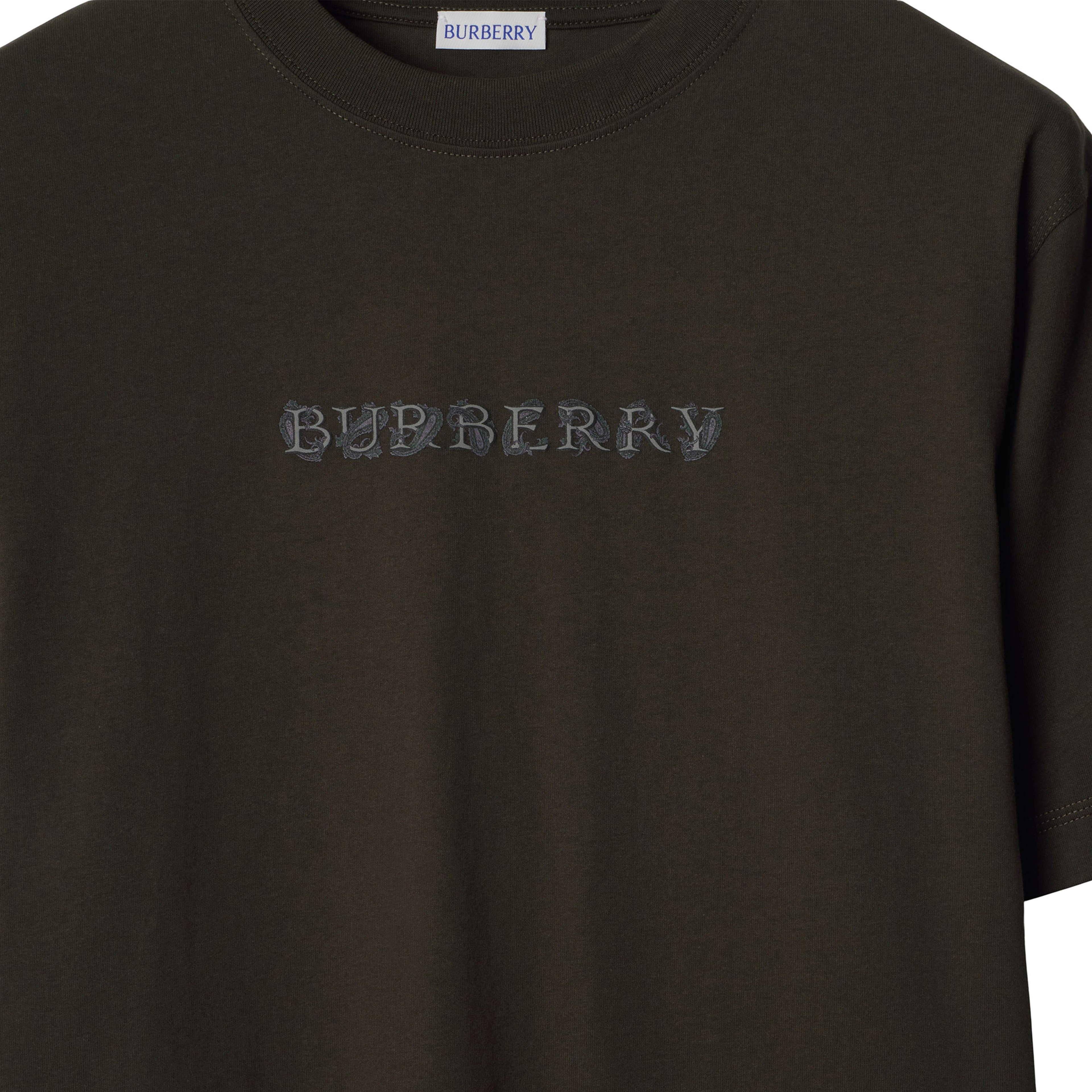 Burberry Erkek Siyah T-Shirt