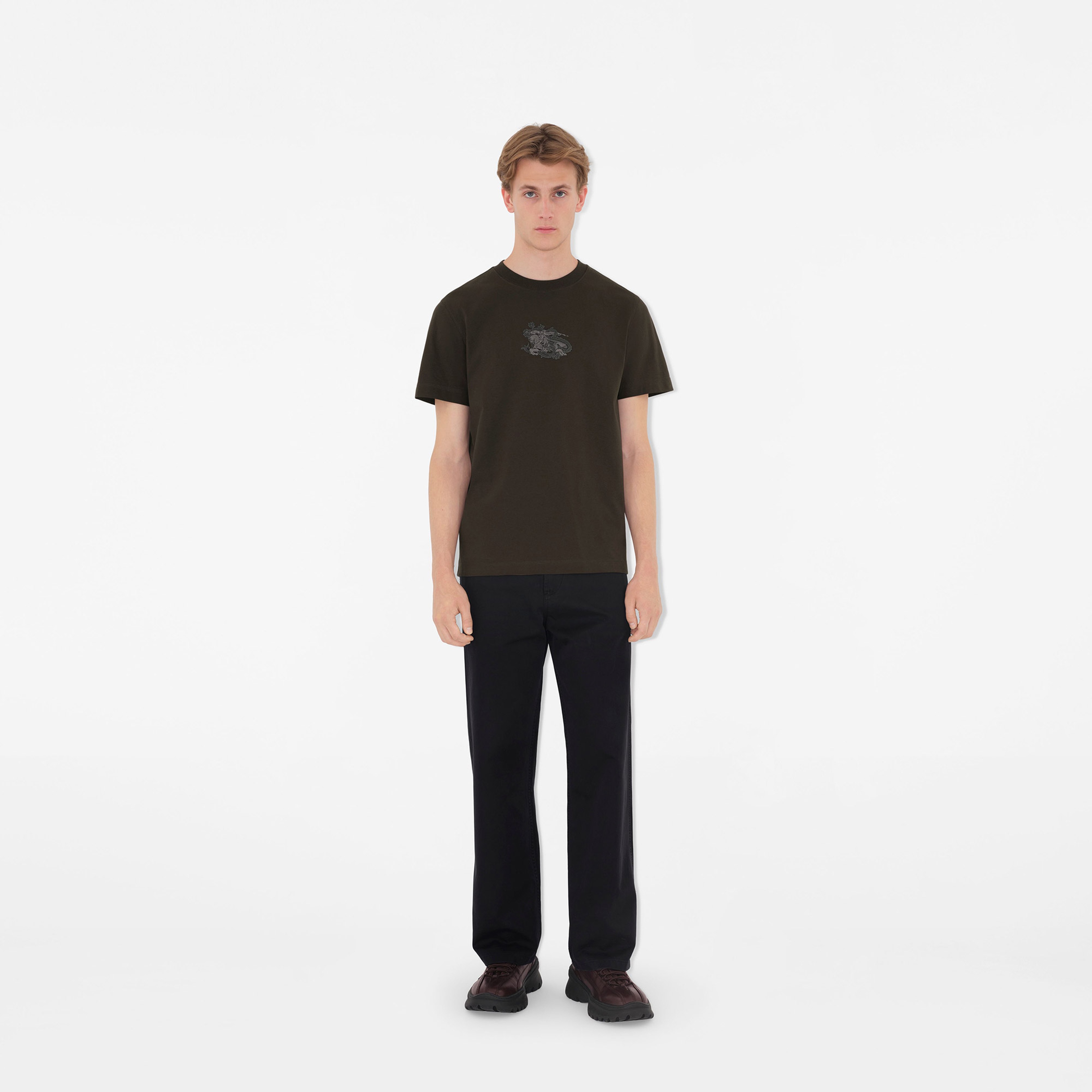 Burberry Erkek Siyah T-Shirt