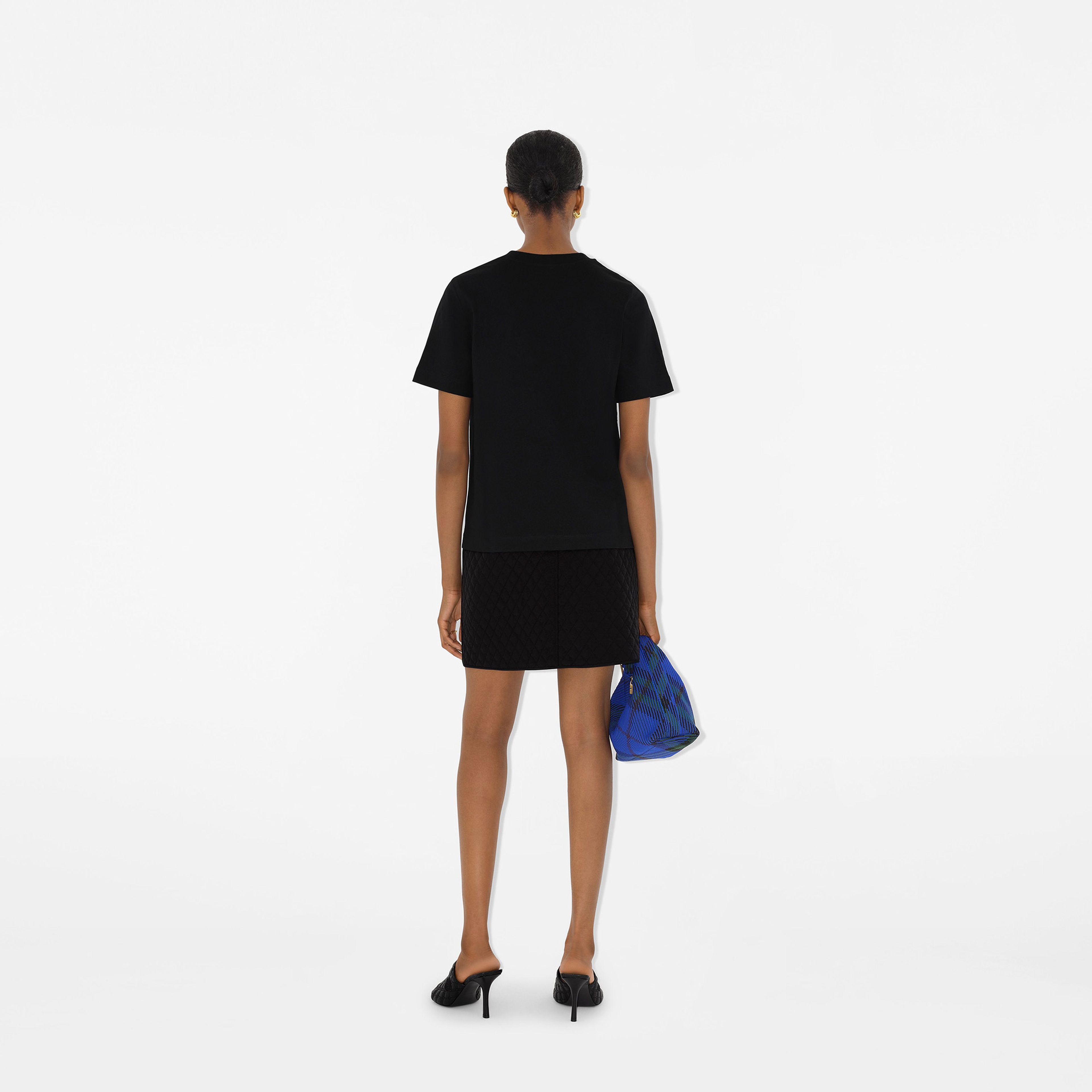 Burberry Kadın Siyah T-Shirt