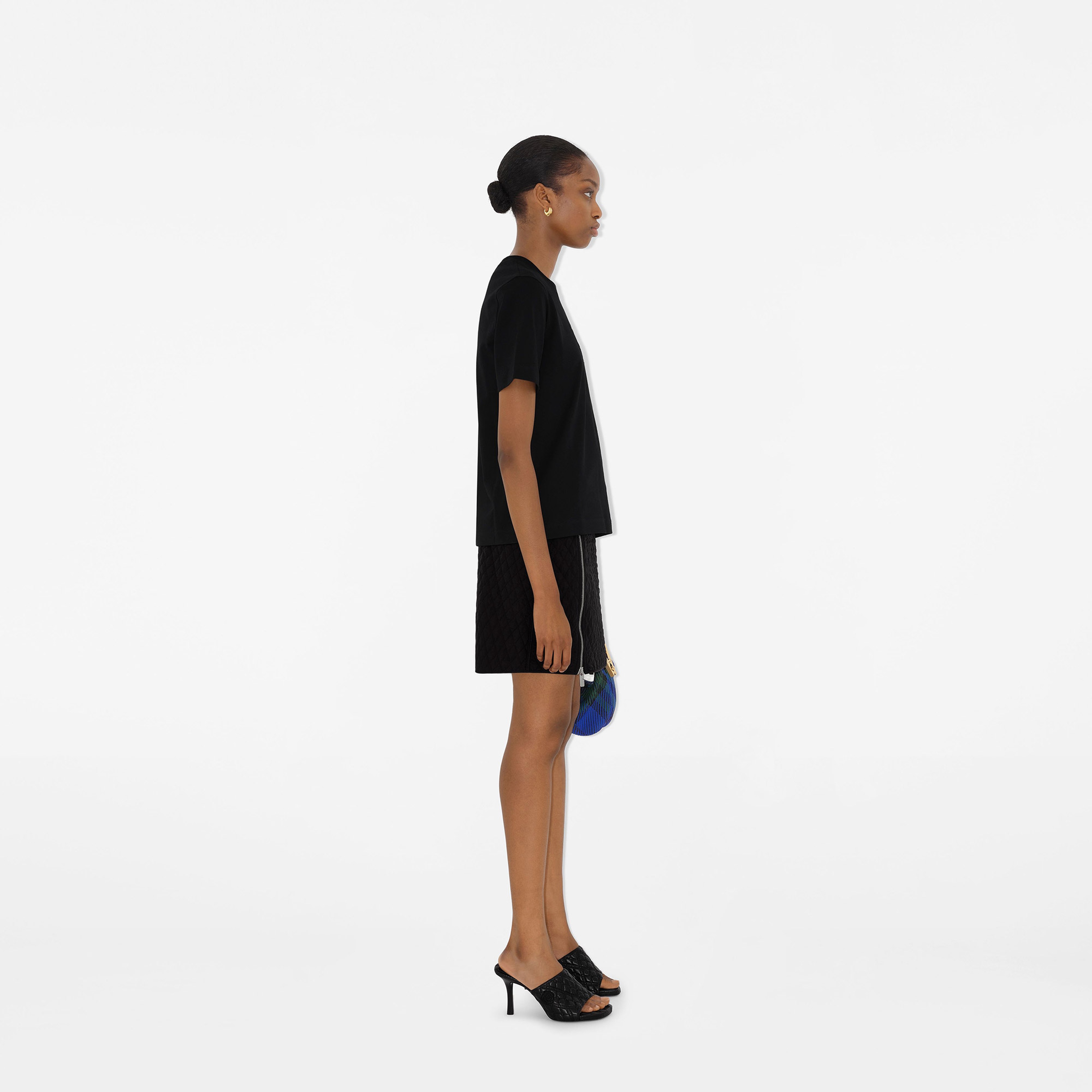 Burberry Kadın Siyah T-Shirt