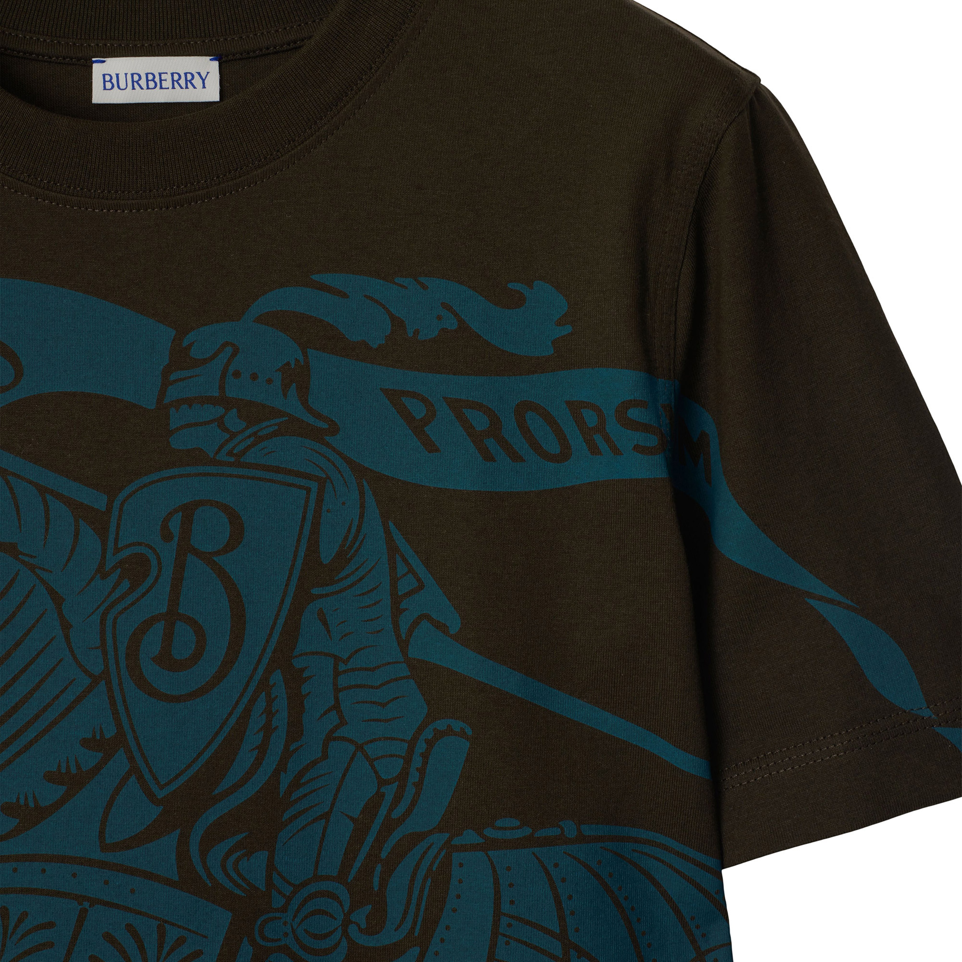 Burberry Kadın Bej T-Shirt