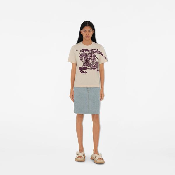 Burberry Kadın Mor T-Shirt