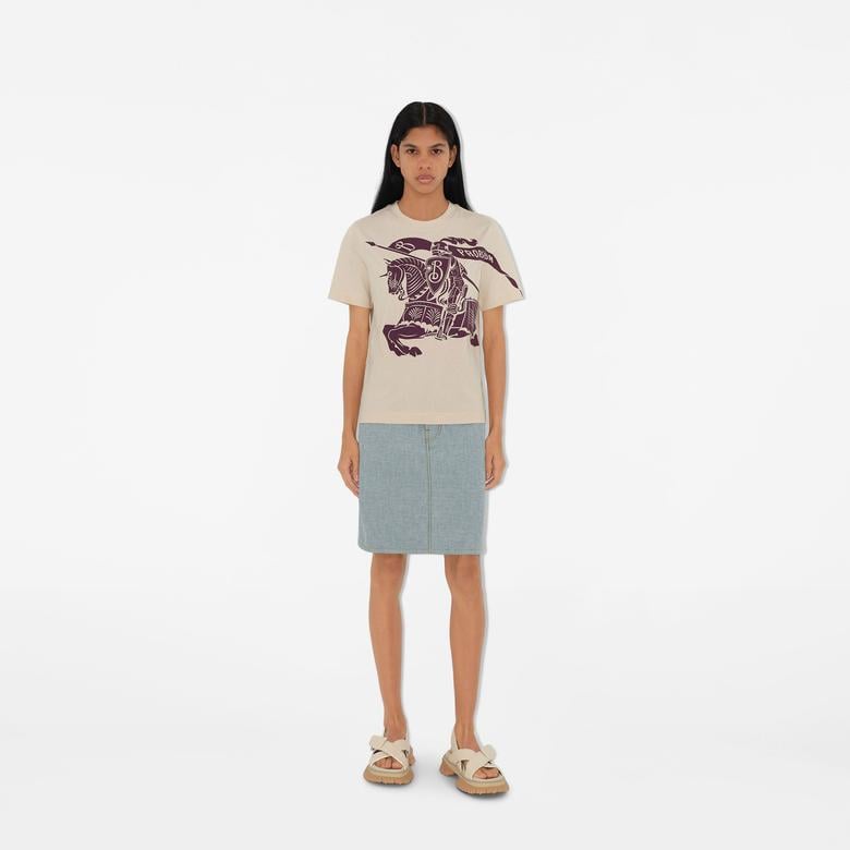 Burberry Kadın Mor T-Shirt