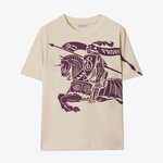 Burberry Kadın Mor T-Shirt
