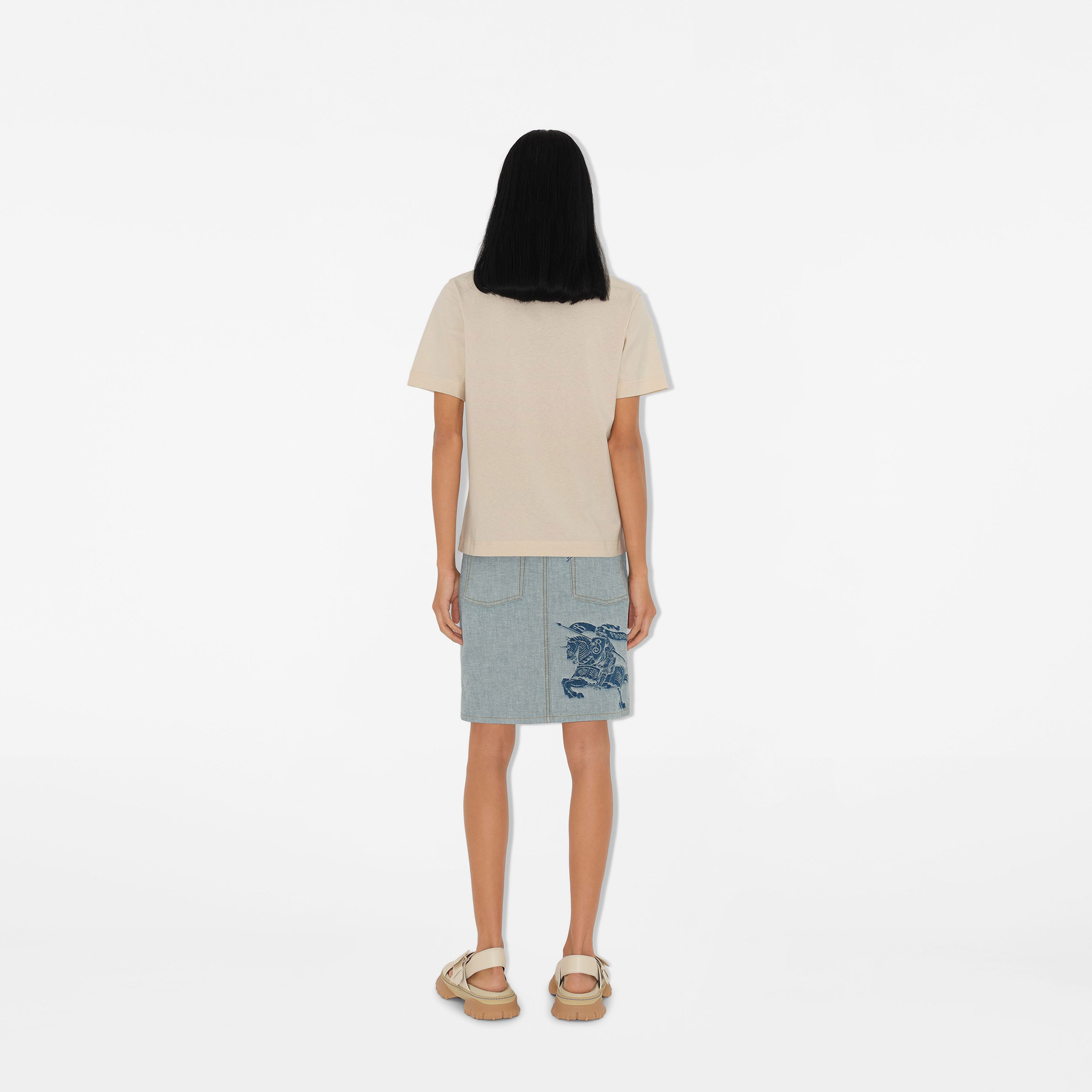 Burberry Kadın Mor T-Shirt