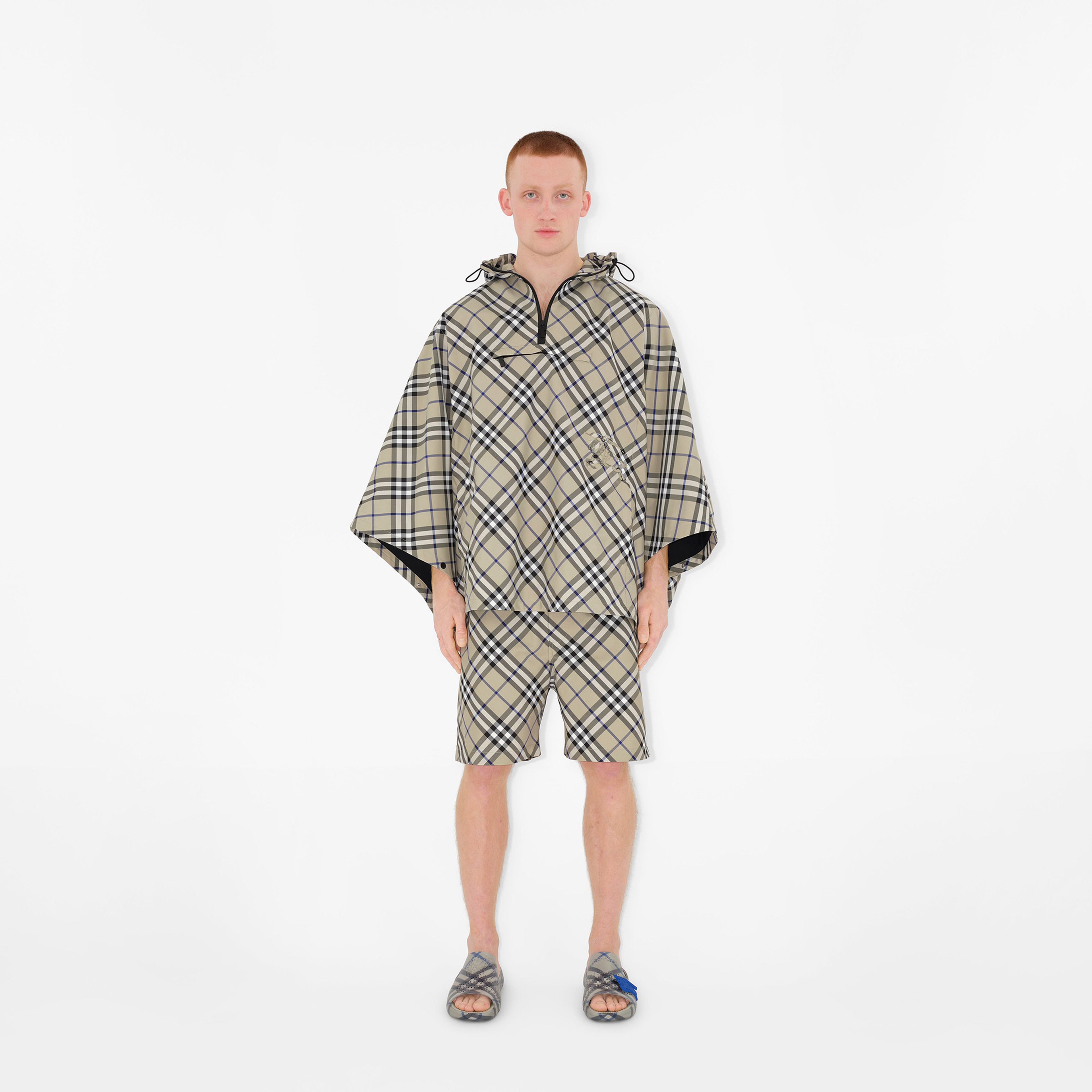 Burberry Kadın Yeşil Panço