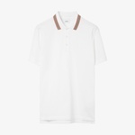 Burberry Erkek Beyaz Polo