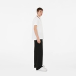 Burberry Erkek Beyaz Polo