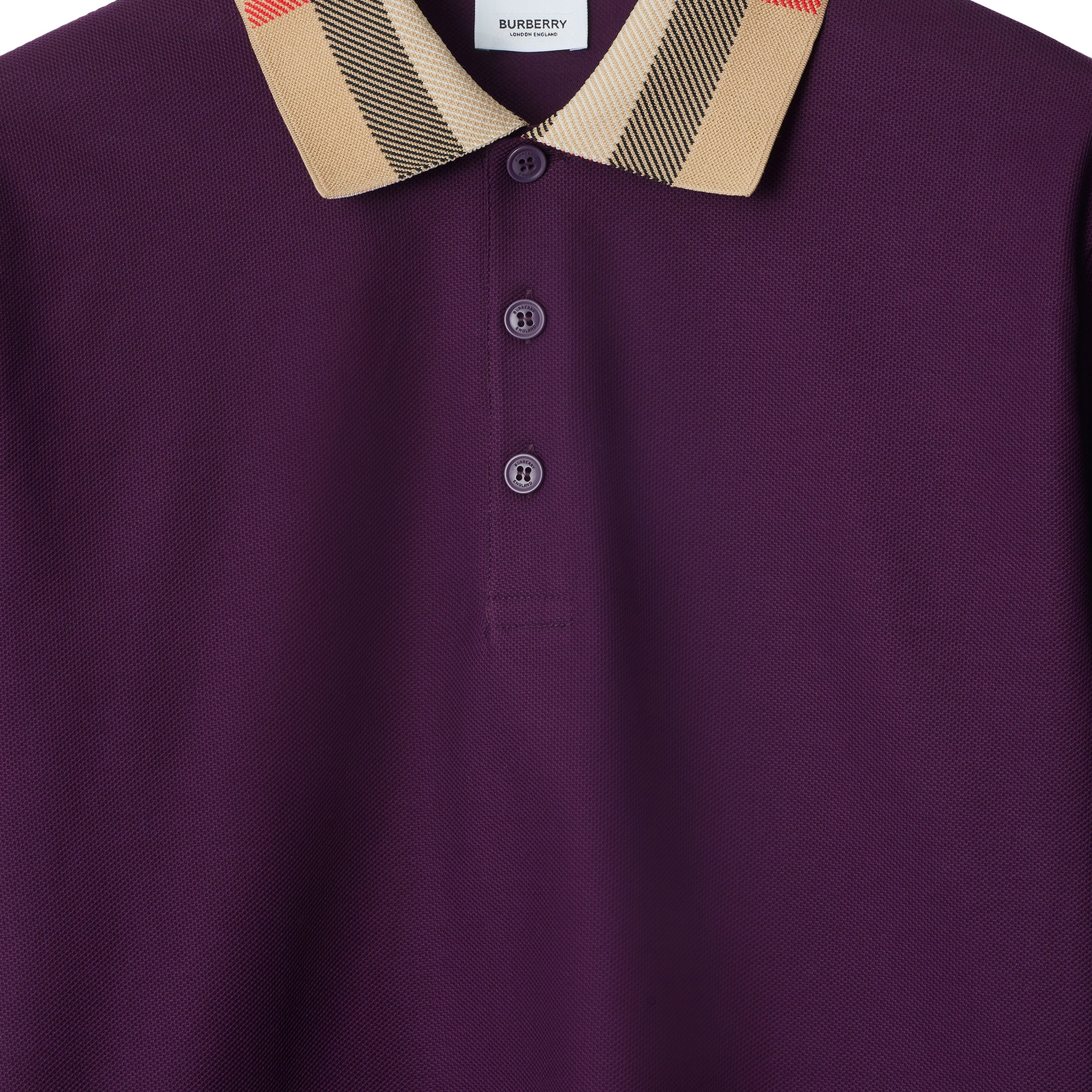 Burberry Erkek Mor Polo