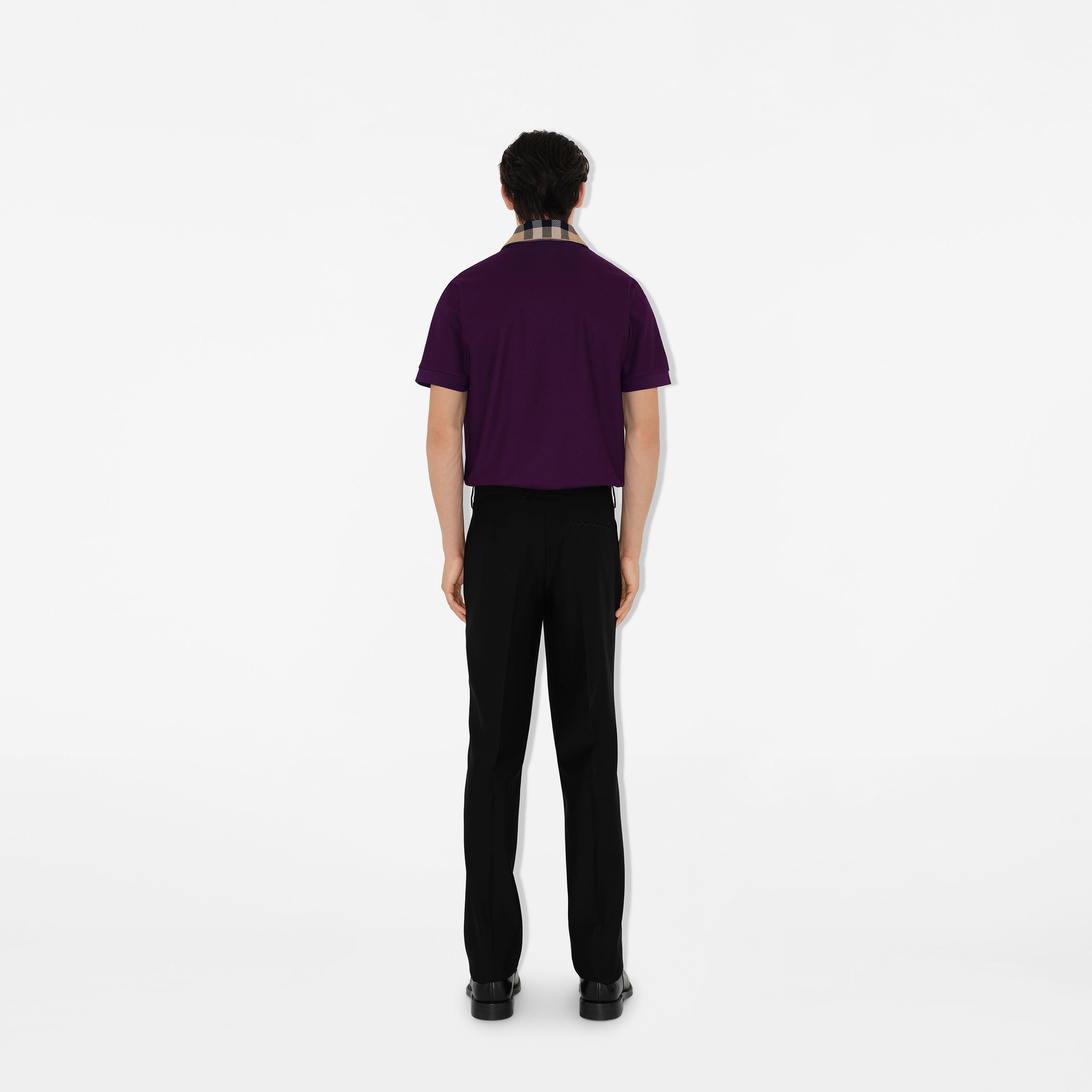 Burberry Erkek Mor Polo