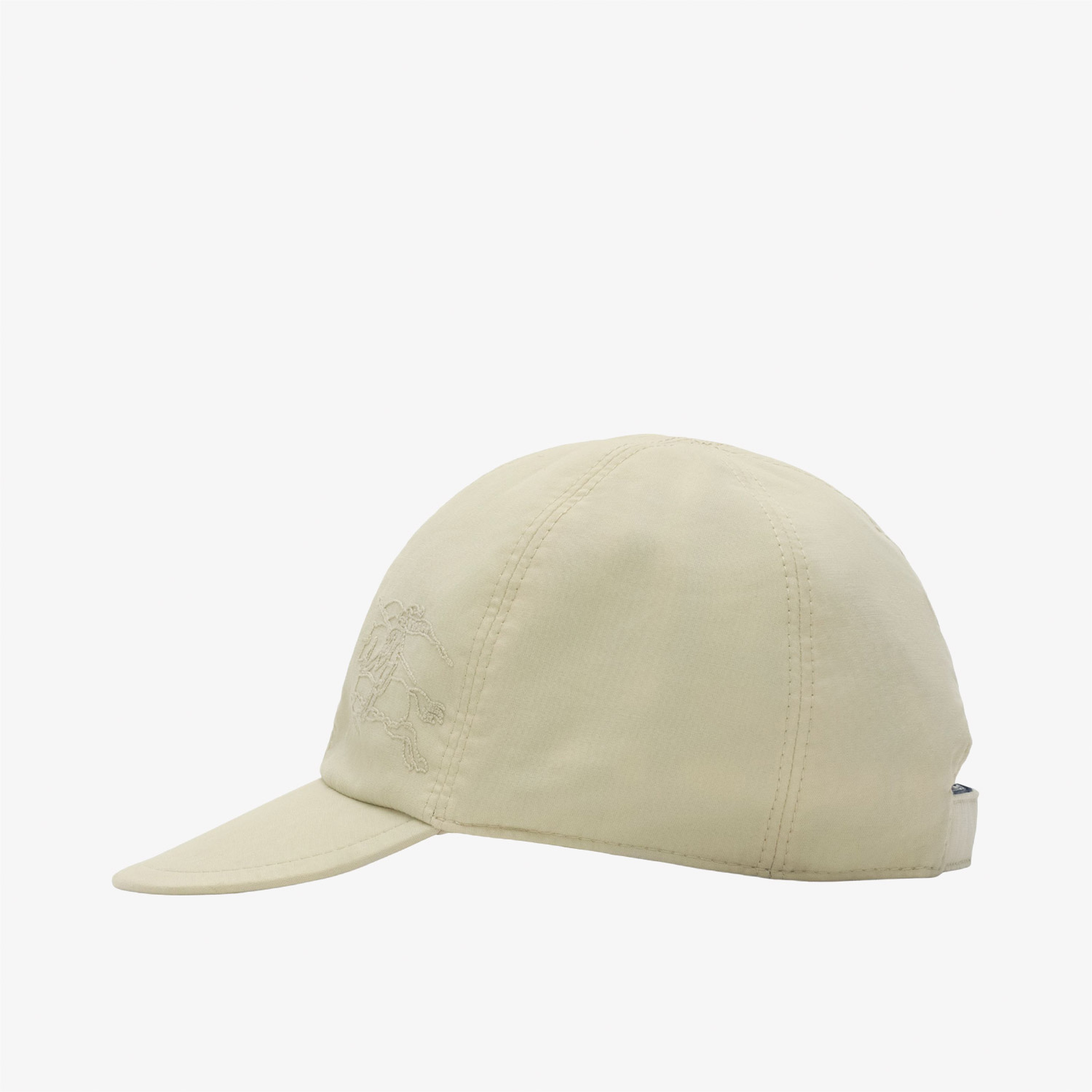 Burberry Reversible Pamuklu Baseball Çocuk Krem Rengi Şapka