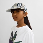 Burberry Reversible Pamuklu Baseball Çocuk Krem Rengi Şapka