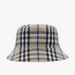 Burberry Reversible Pamuklu Bucket Çocuk Krem Rengi Şapka