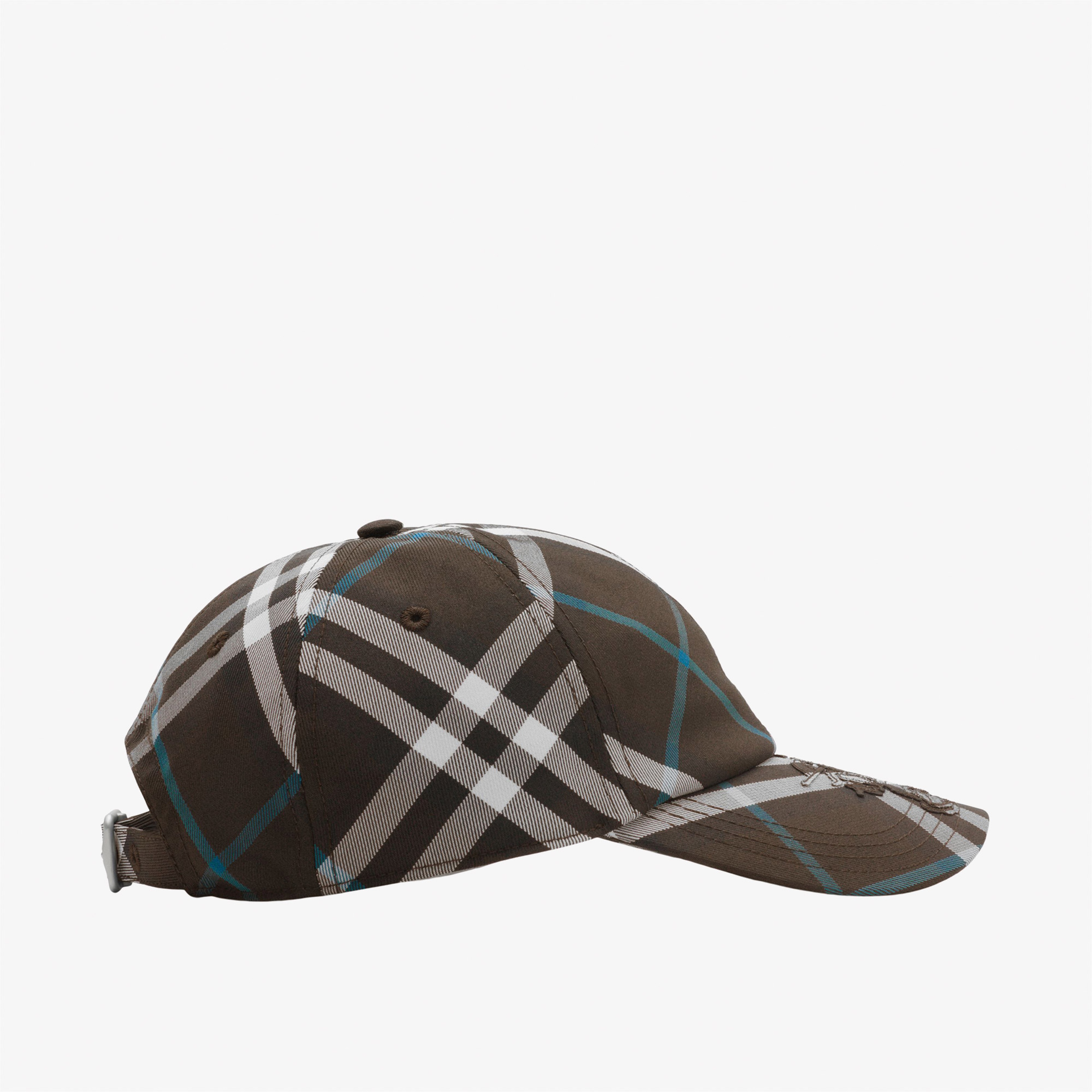 Burberry Check Baseball Erkek Haki Şapka