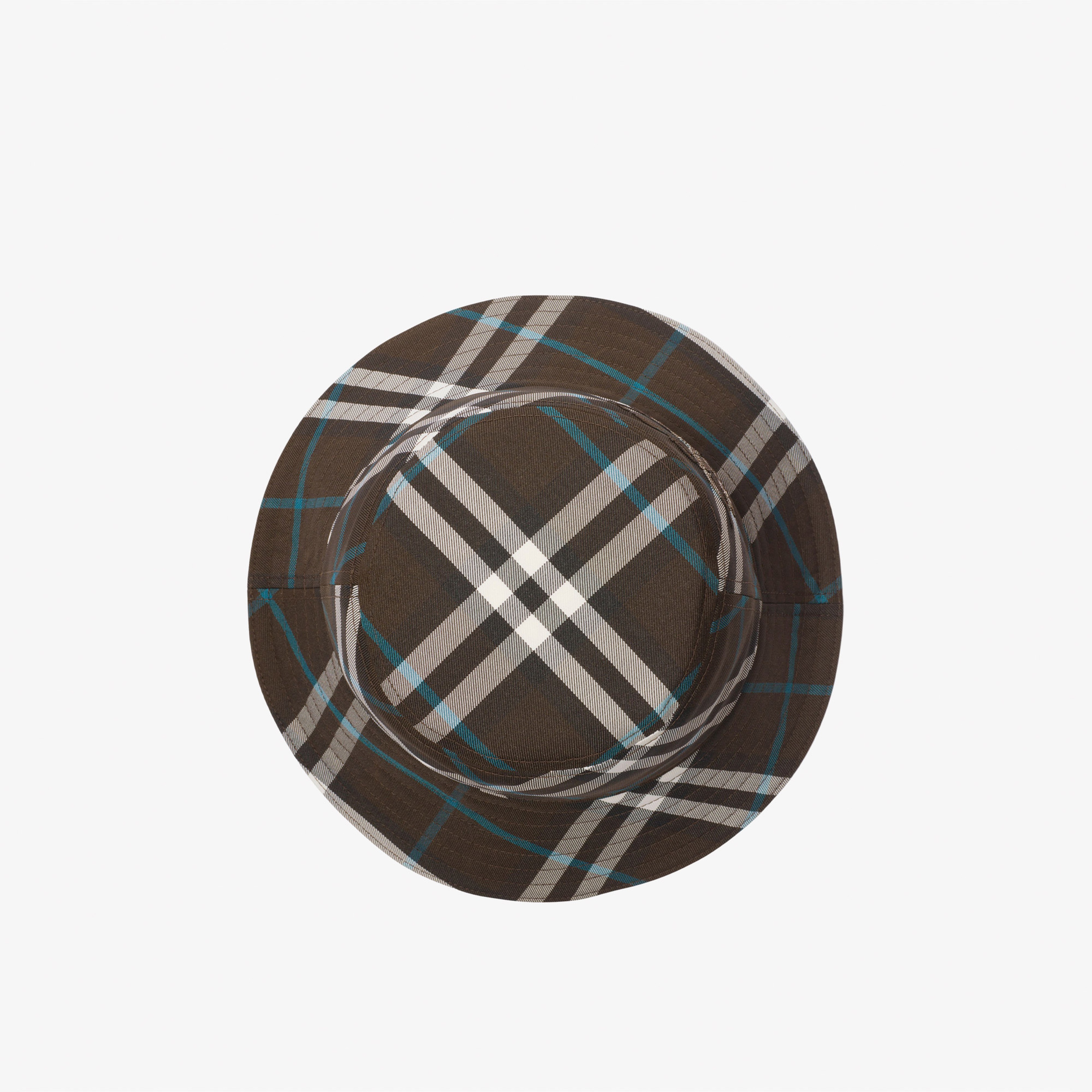 Burberry Check Bucket Erkek Haki Şapka