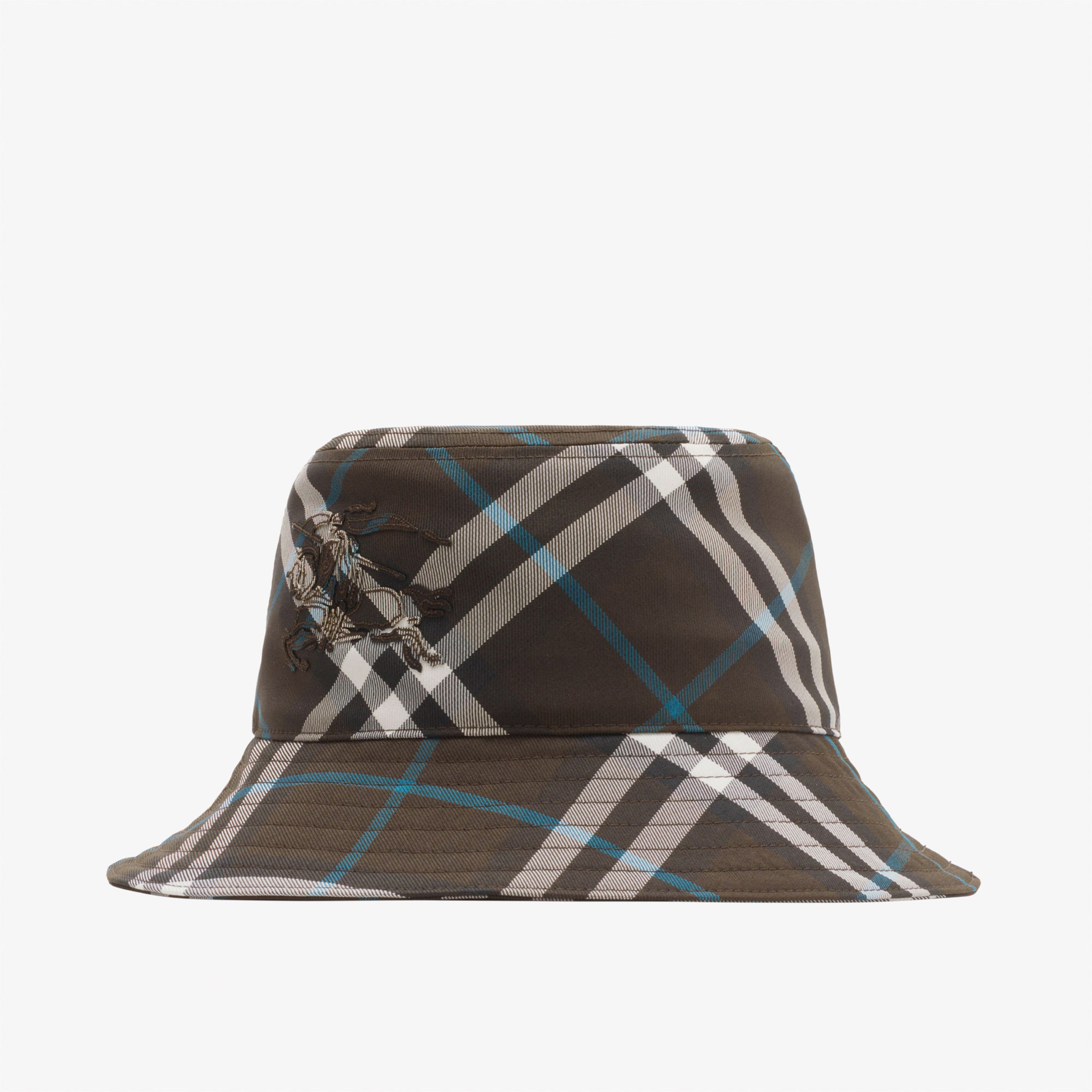 Burberry Check Bucket Erkek Haki Şapka