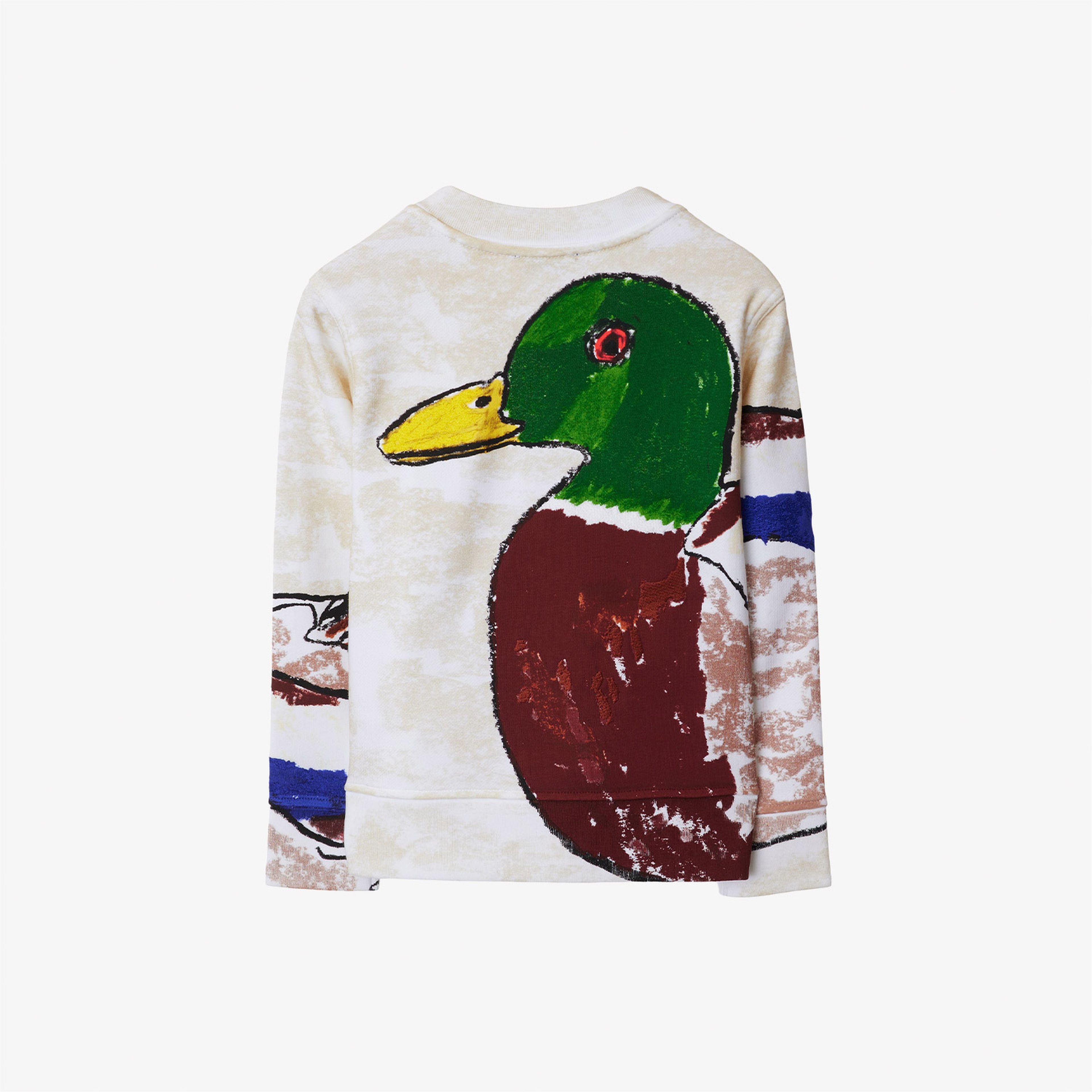 Burberry Çocuk Beyaz Sweatshirt