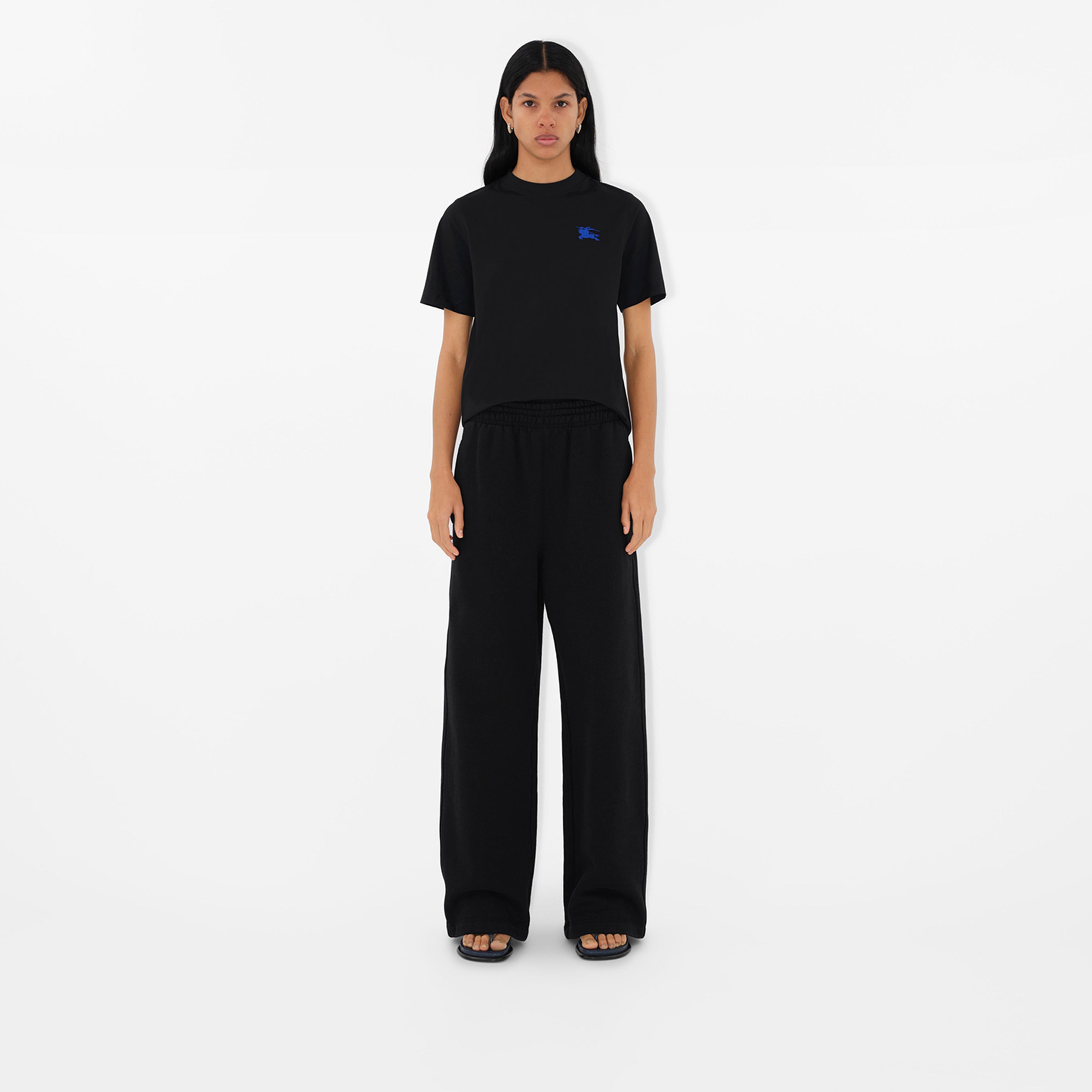 Burberry Kadın Siyah T-Shirt