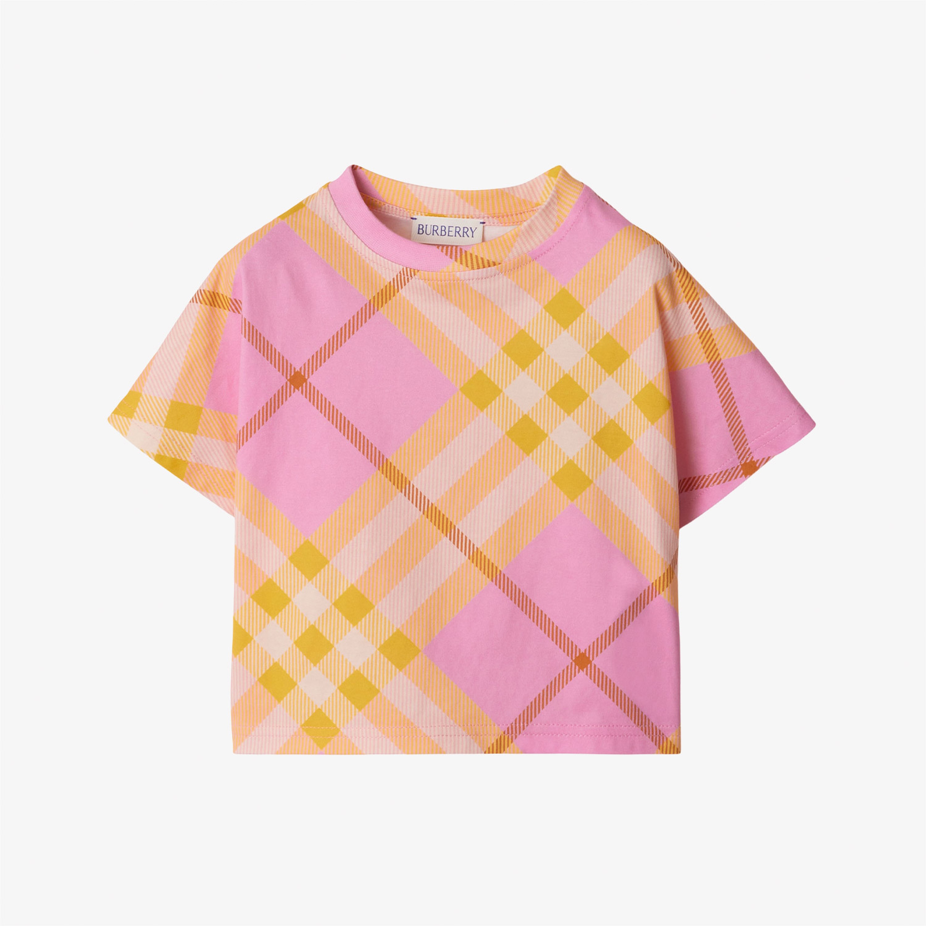 Burberry Çocuk Pembe T-Shirt