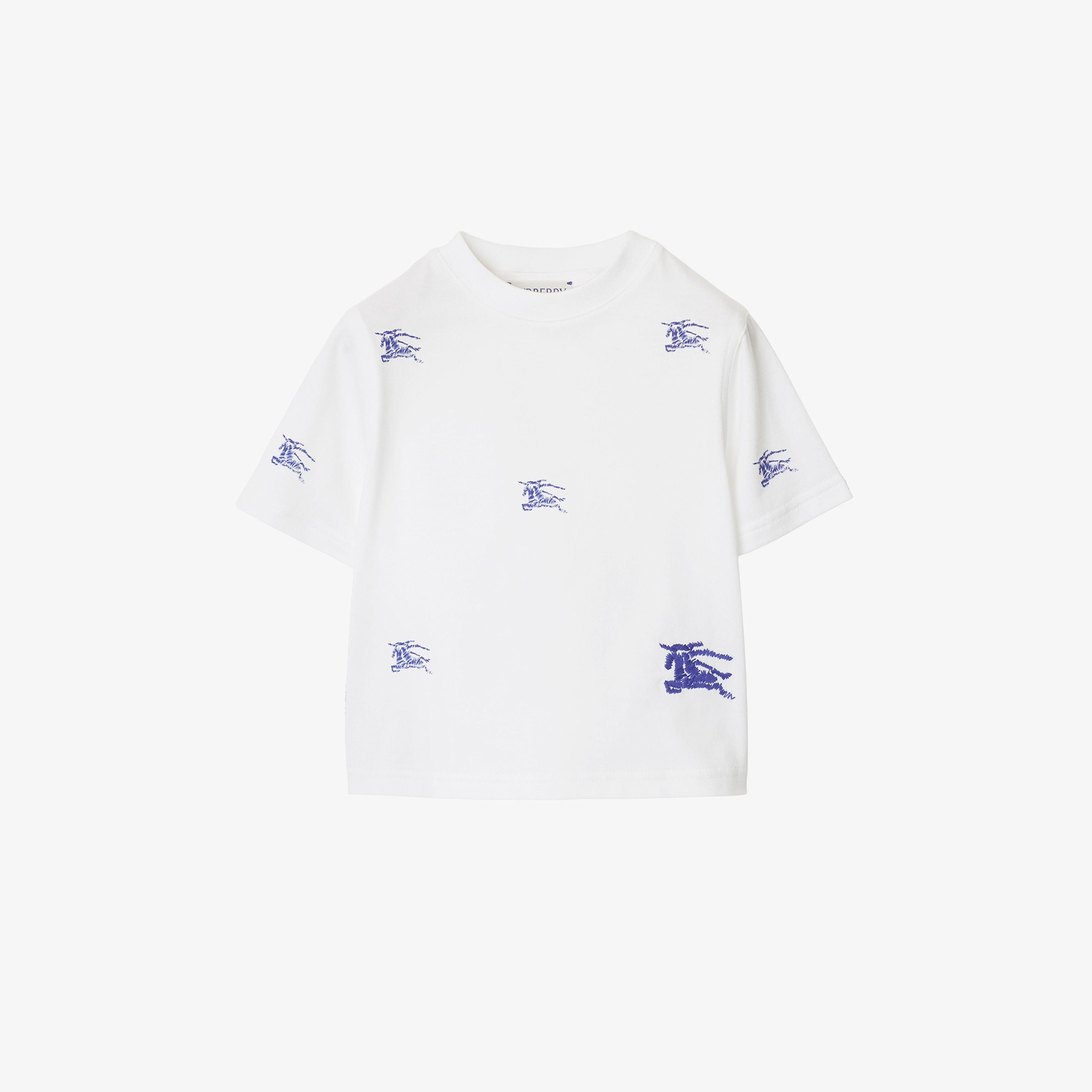 Burberry Çocuk Beyaz T-Shirt