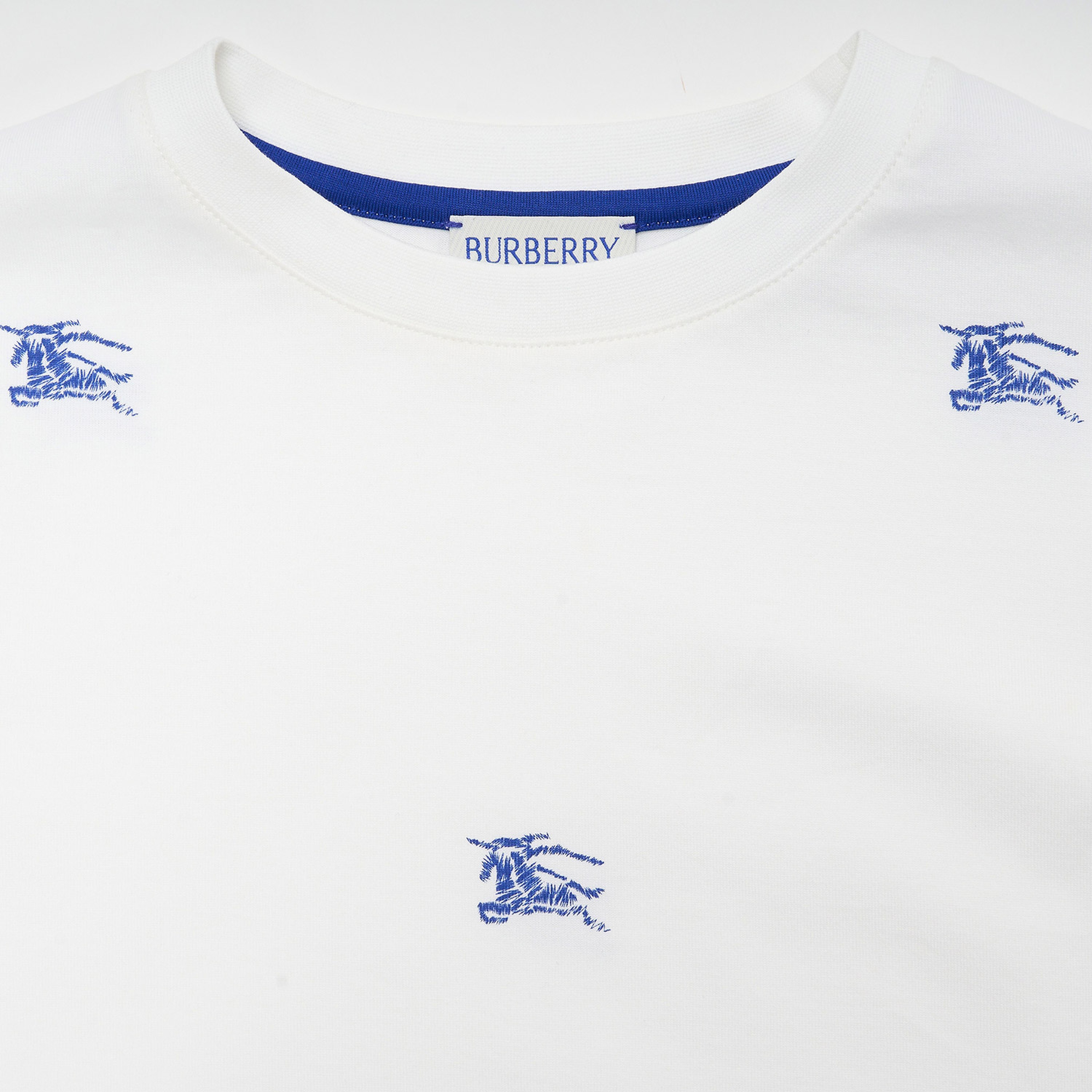 Burberry Çocuk Beyaz T-Shirt