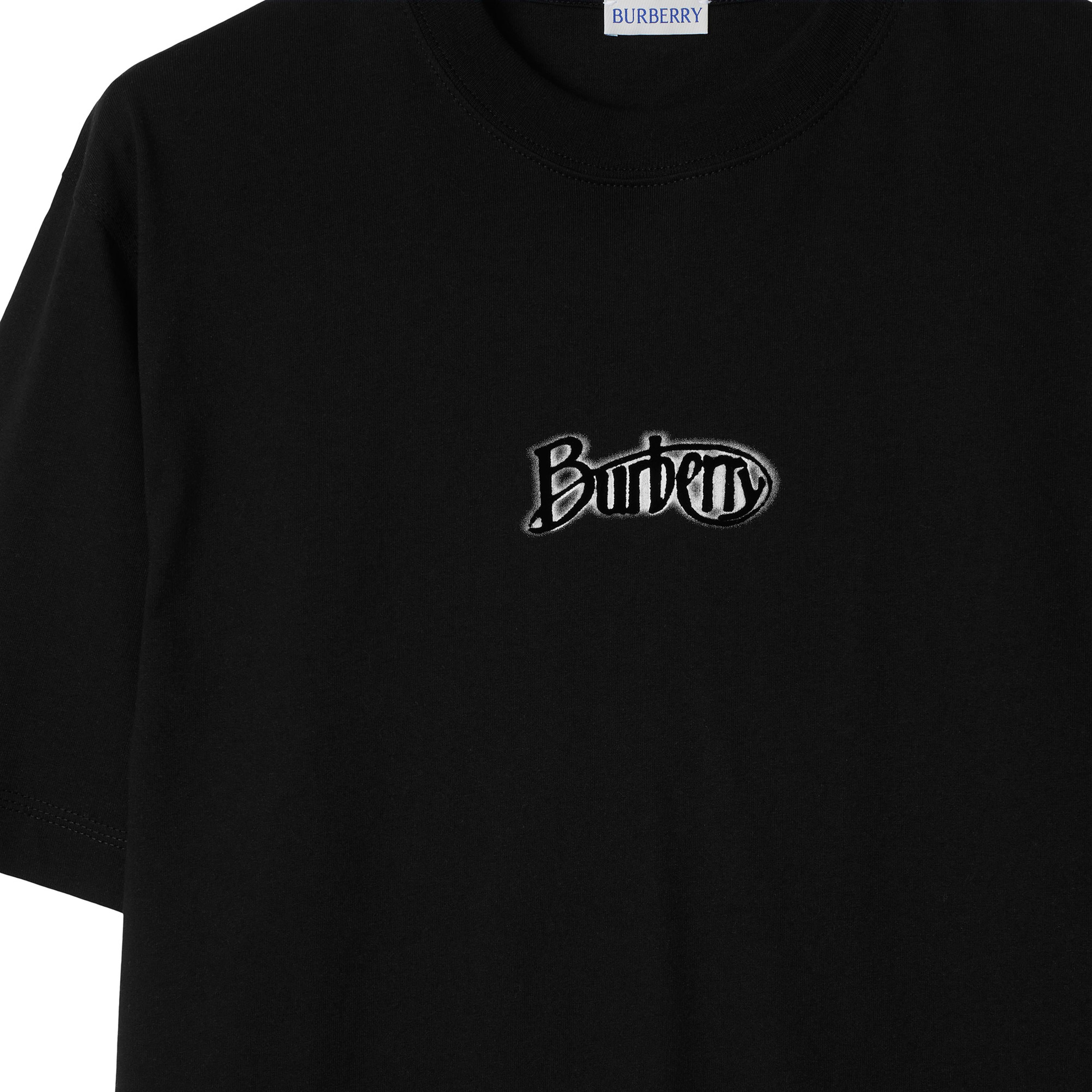 Burberry Erkek Siyah T-Shirt