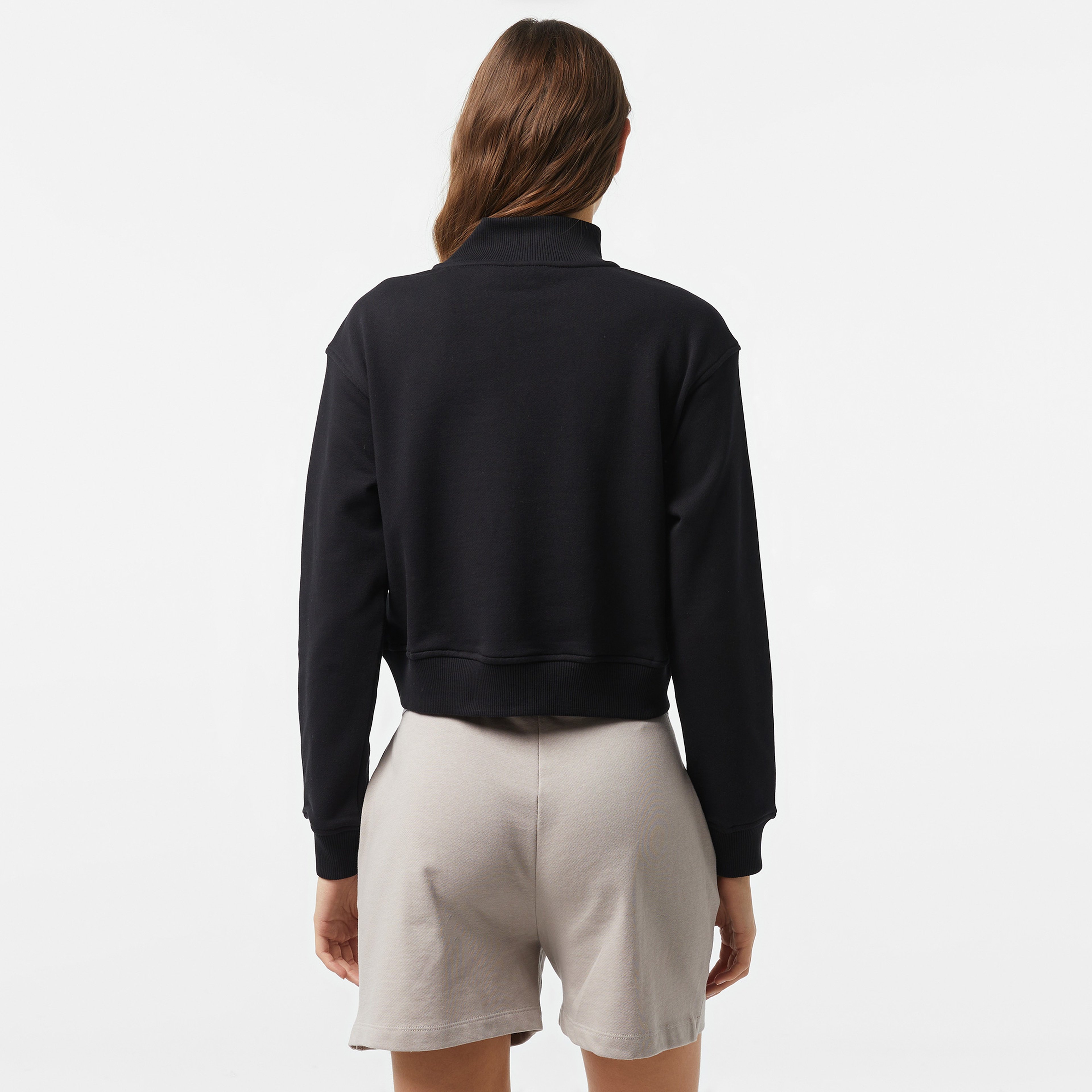 UNITED4 Kadın Siyah Eşofman Üstü