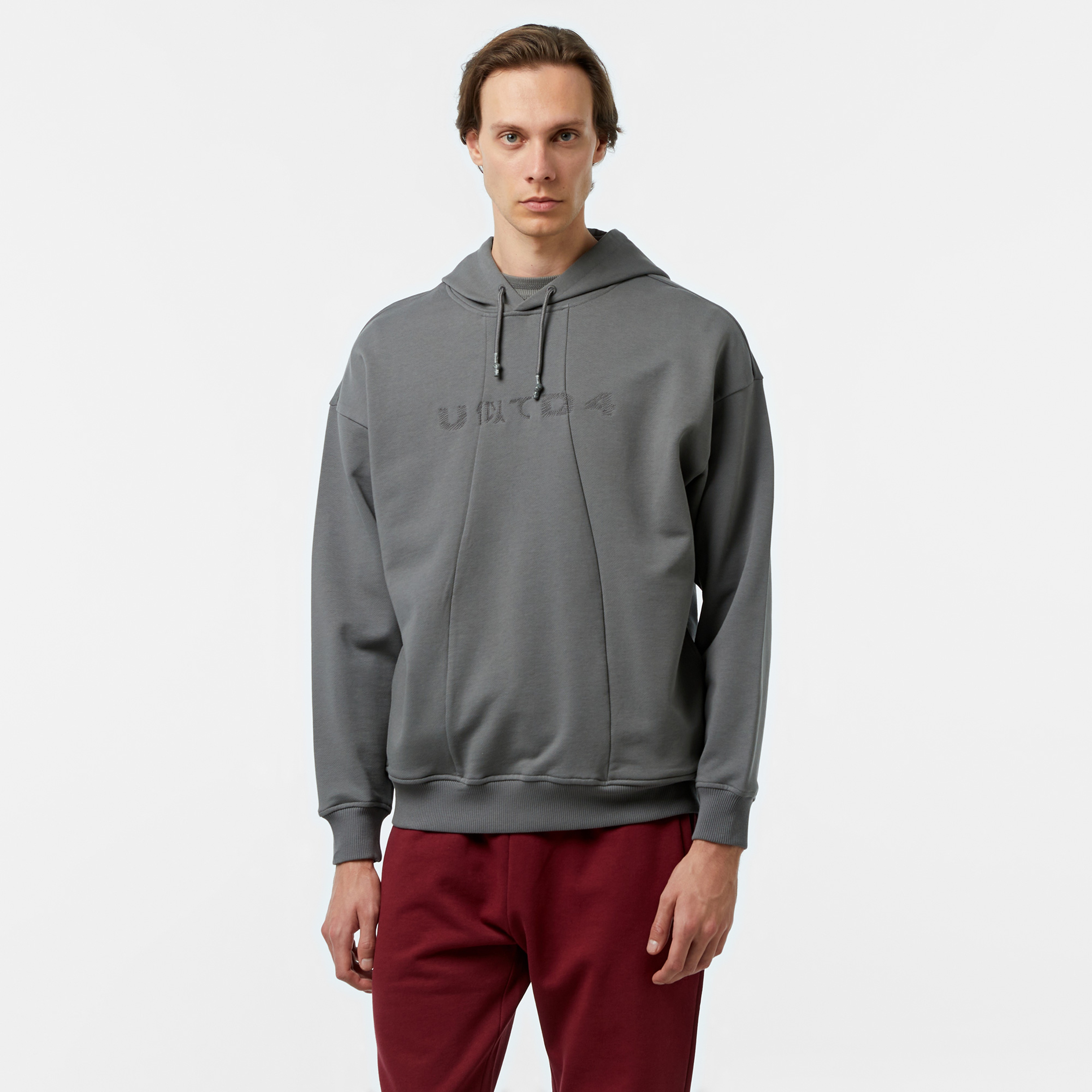 UNITED4 Erkek Gri Sweatshirt