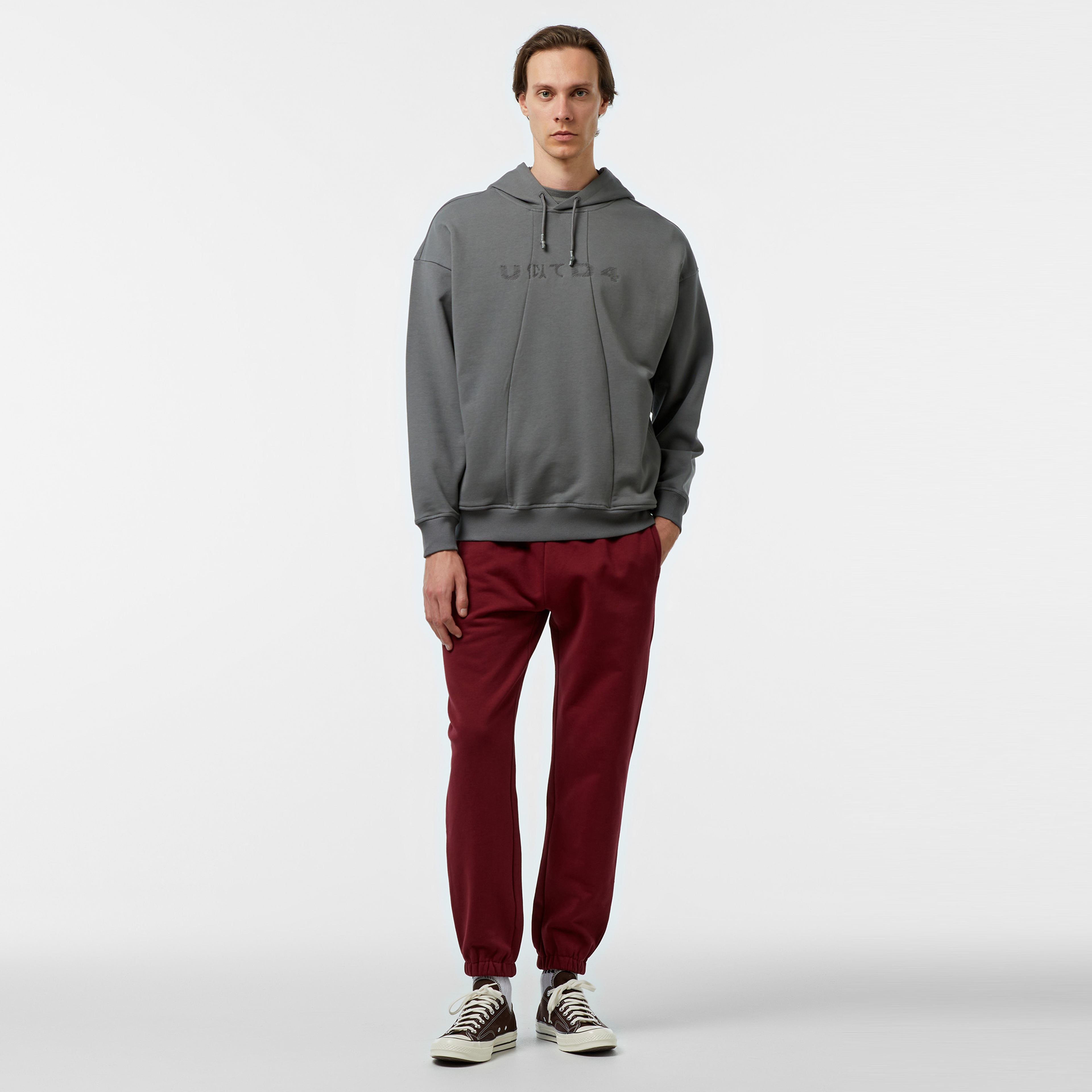 UNITED4 Erkek Gri Sweatshirt