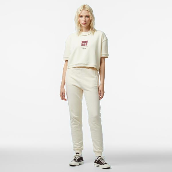 UNITED4 Kadın Krem Eşofman Altı