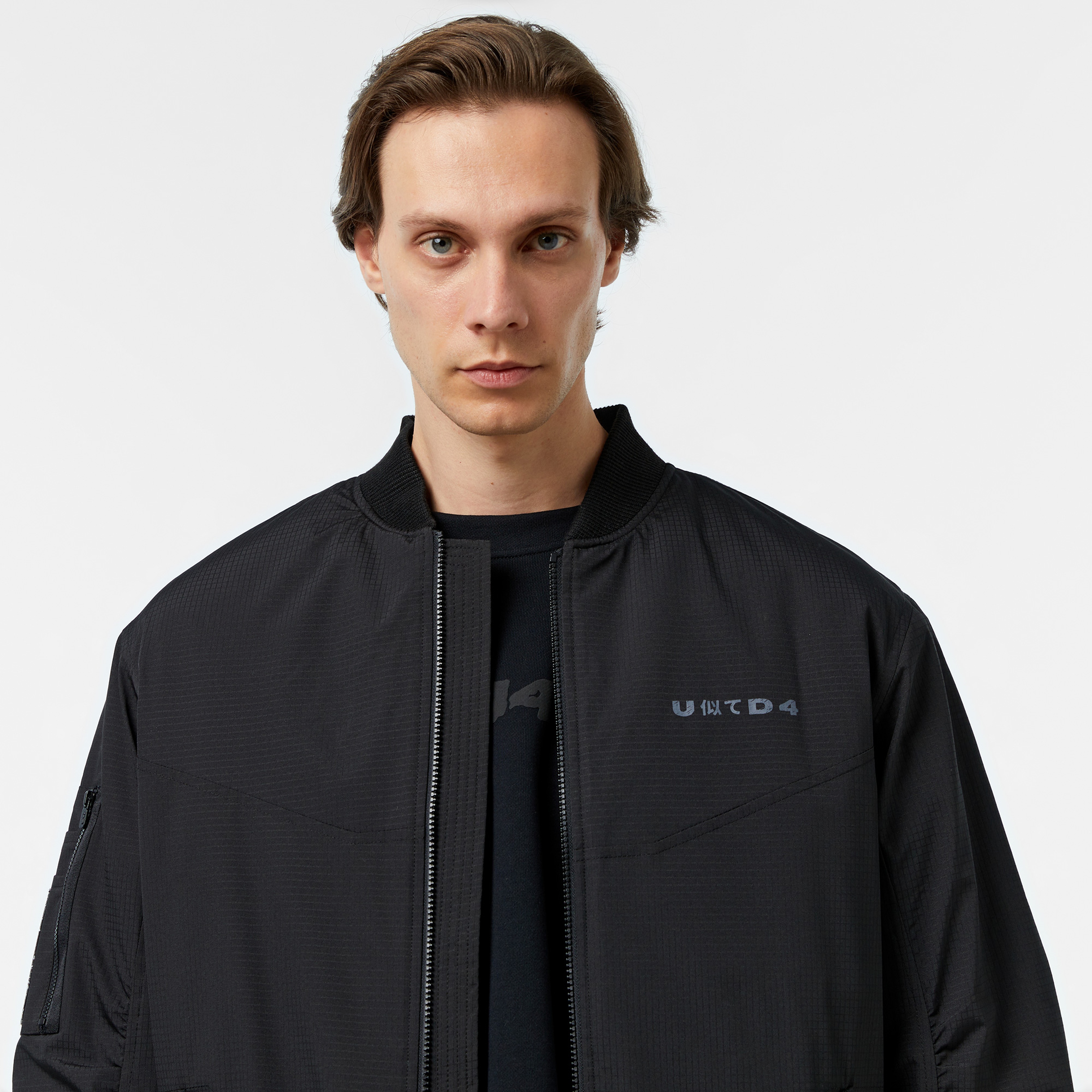 UNITED4 Jpn Bomber Erkek Siyah Mont