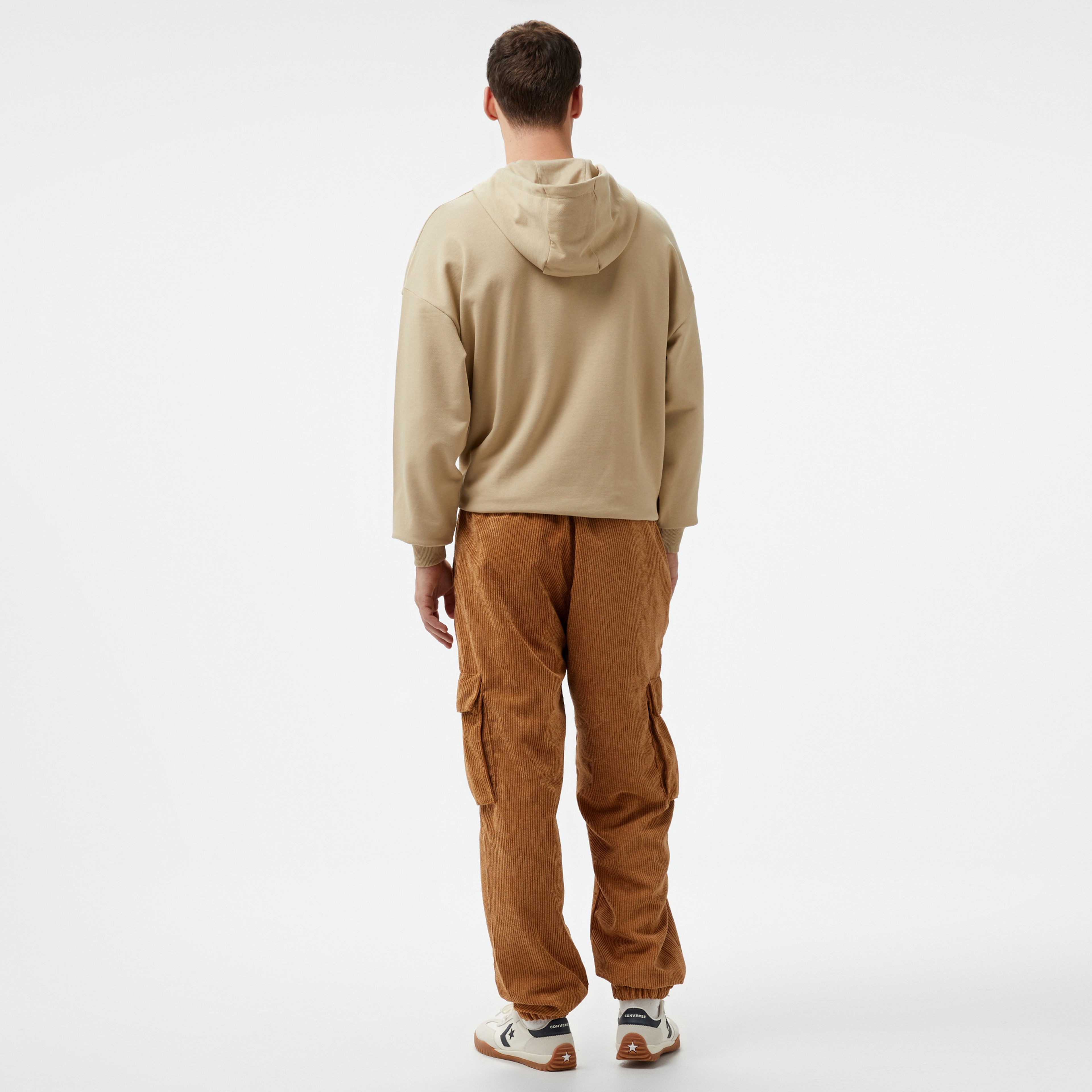 UNITED4 Erkek Kahverengi Kargo Pantolon