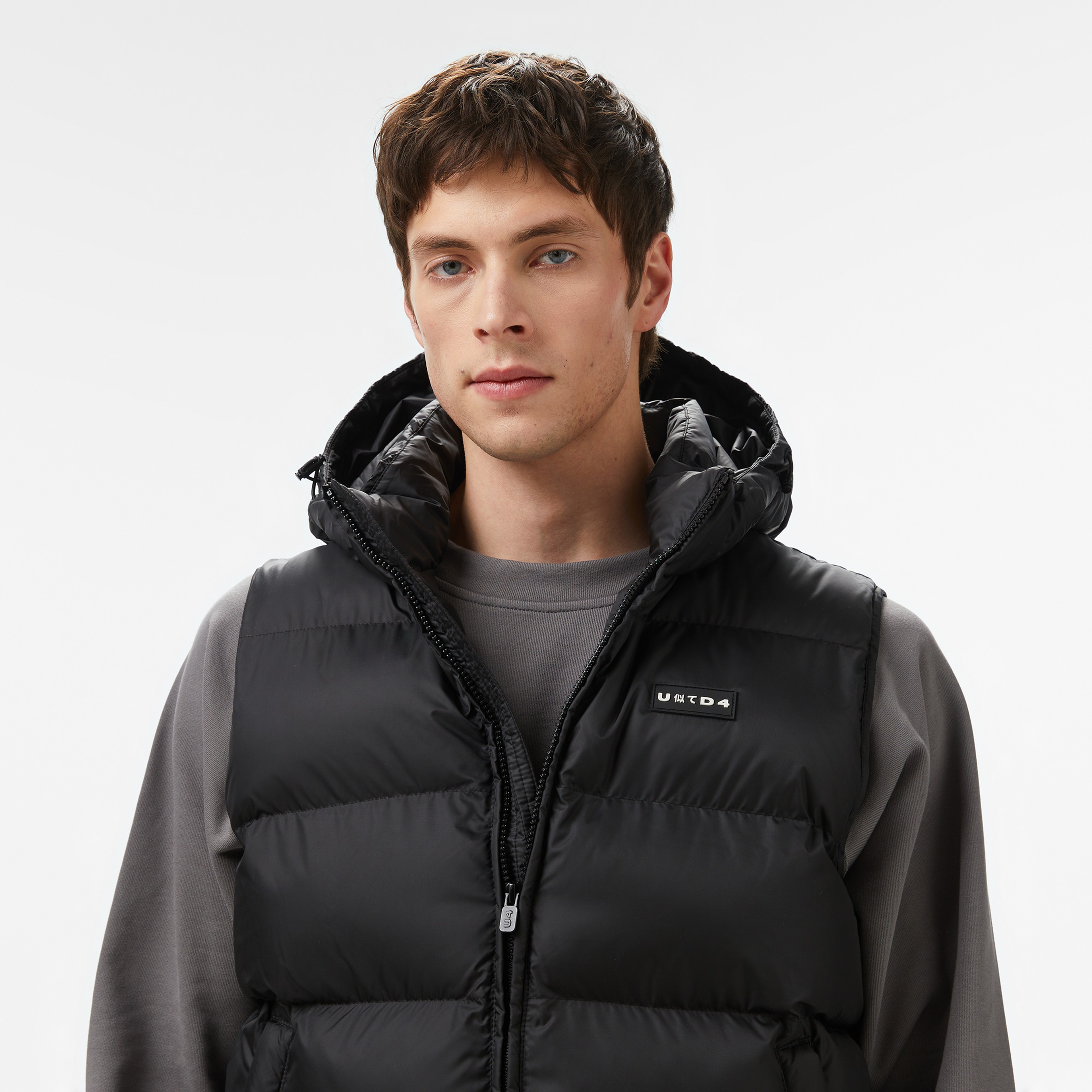 UNITED4 Erkek Siyah Yelek