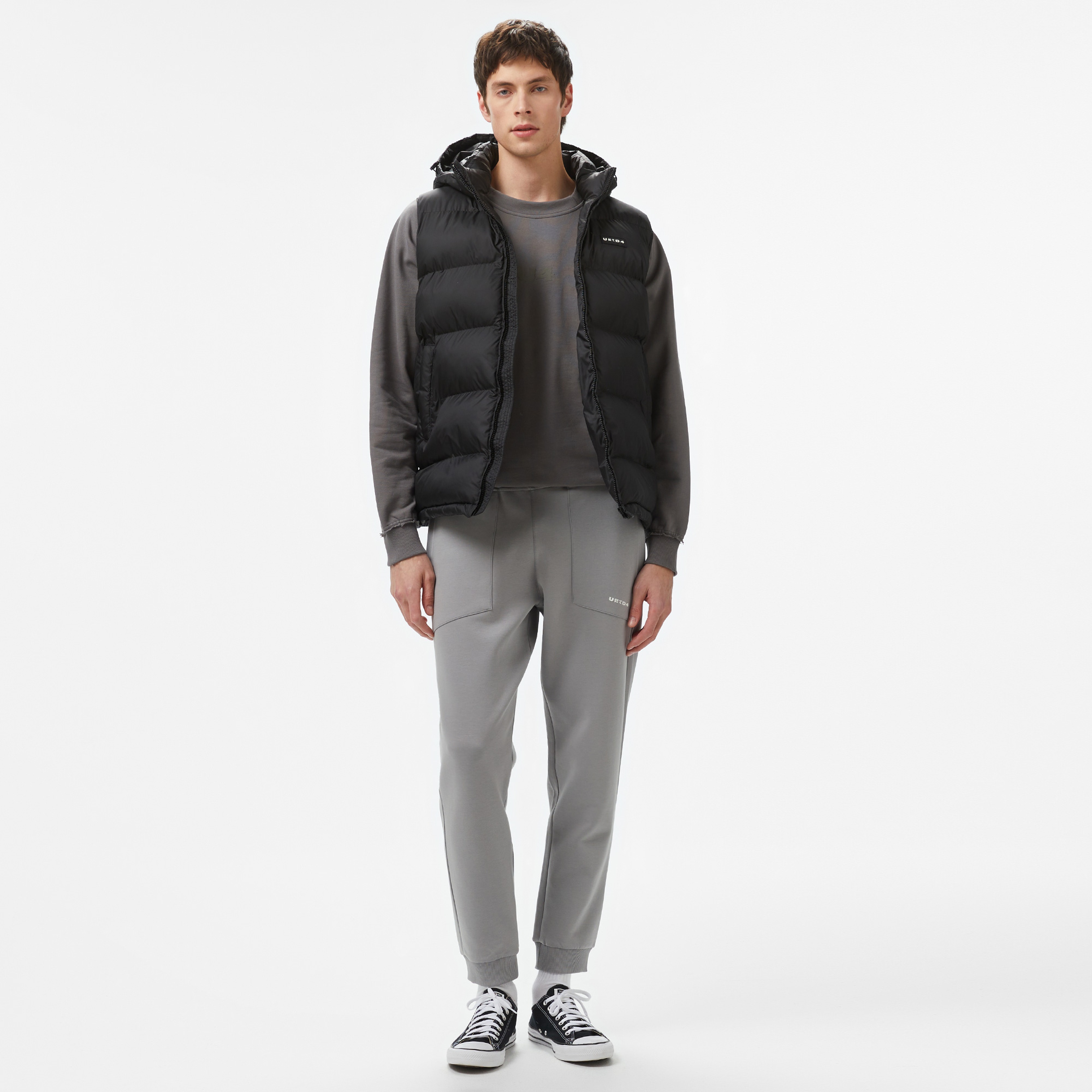 UNITED4 Erkek Siyah Yelek