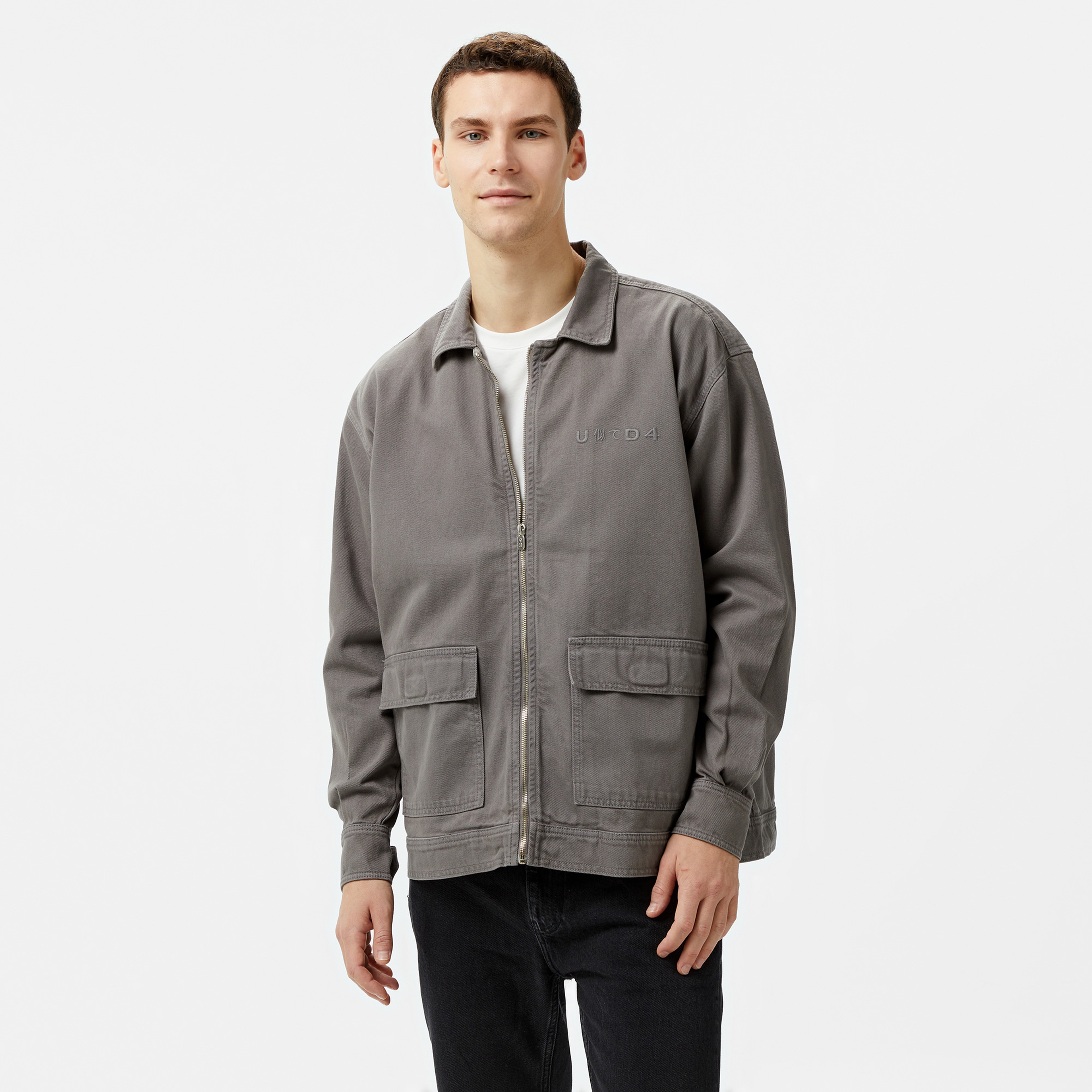UNITED4 Erkek Gri Ceket
