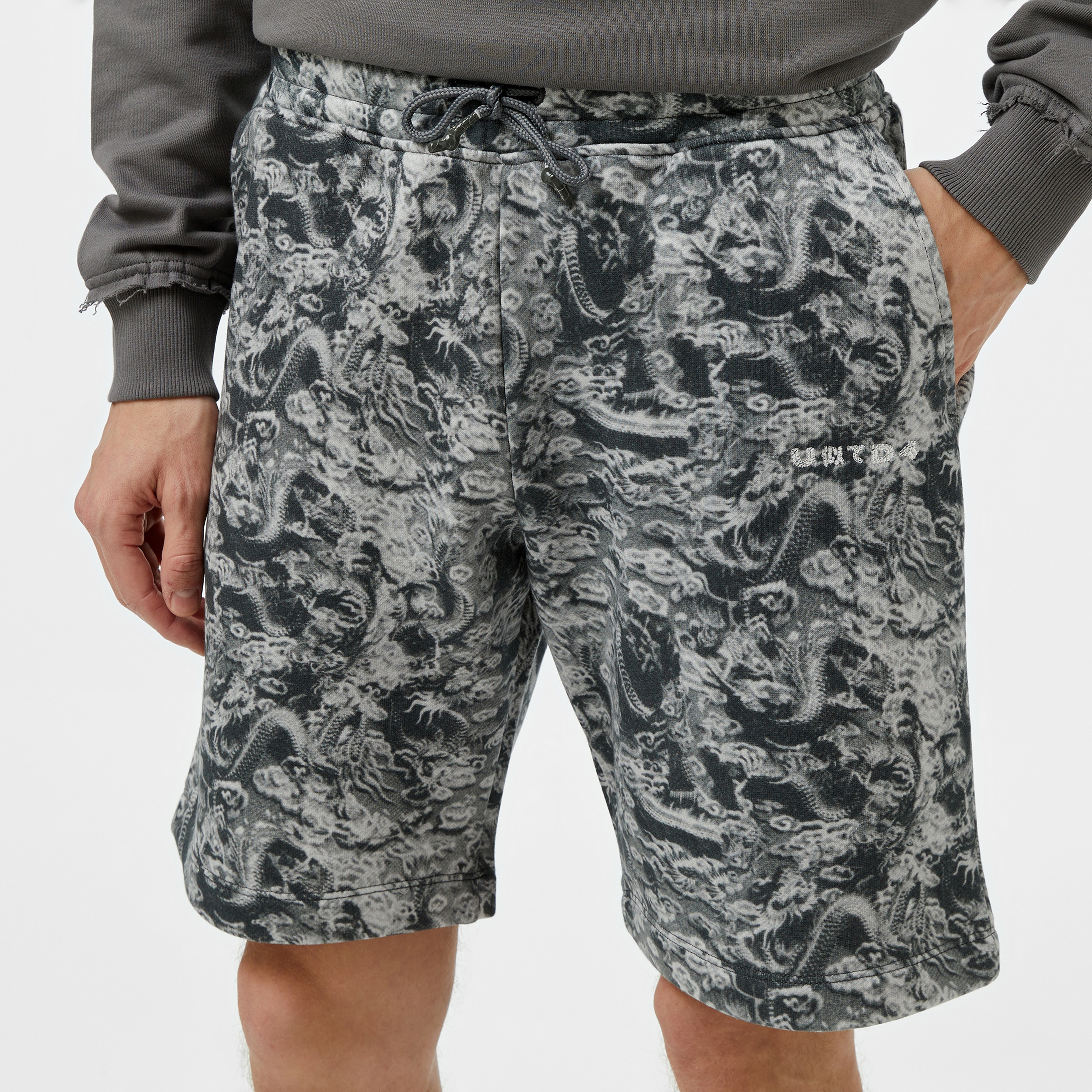 UNITED4 Erkek Gri Şort